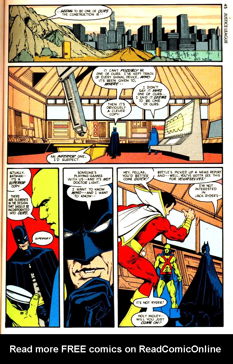 Read online Justice League International (1987) comic -  Issue #1-7 - A New Beginning - 46