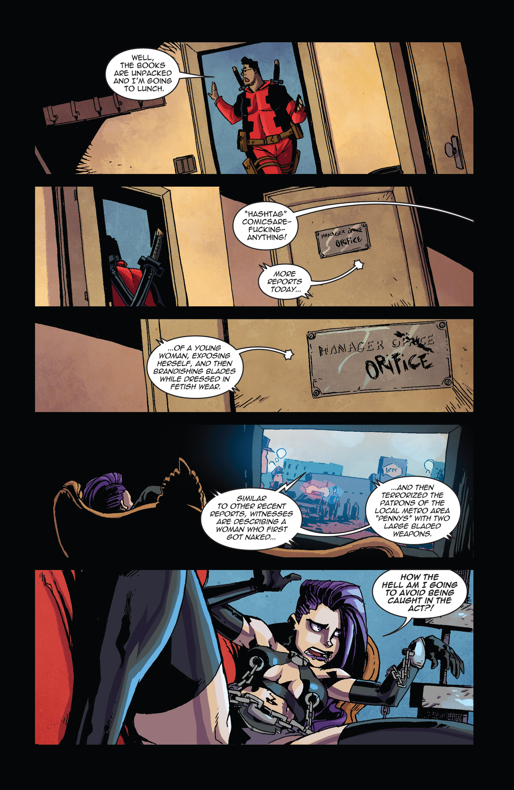 Read online Vampblade comic -  Issue #5 - 17