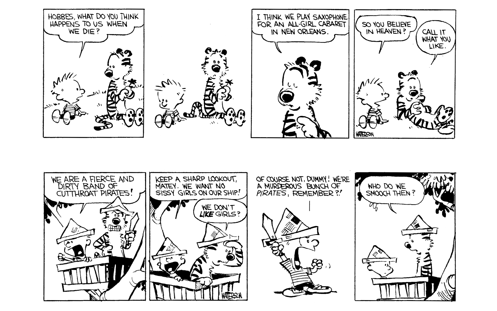 Read online Calvin and Hobbes comic -  Issue #1 - 35