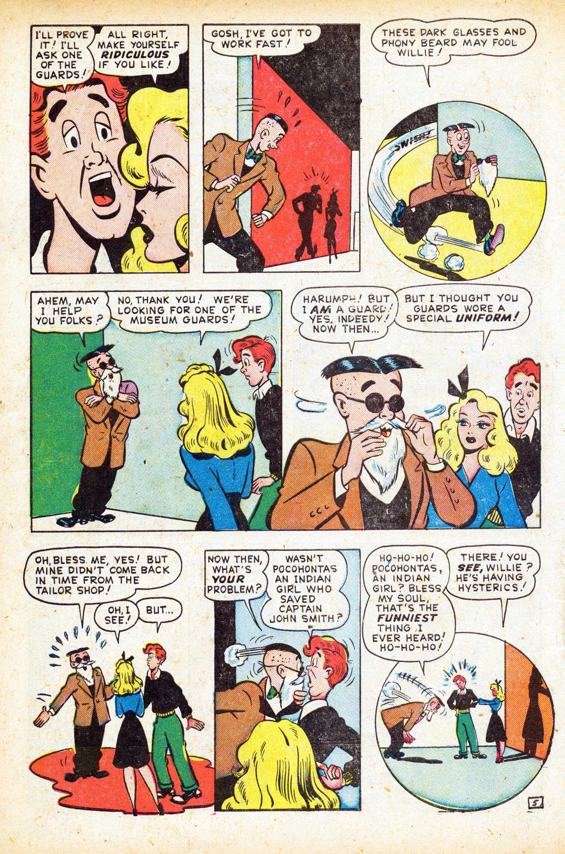 Read online Willie Comics (1946) comic -  Issue #16 - 46