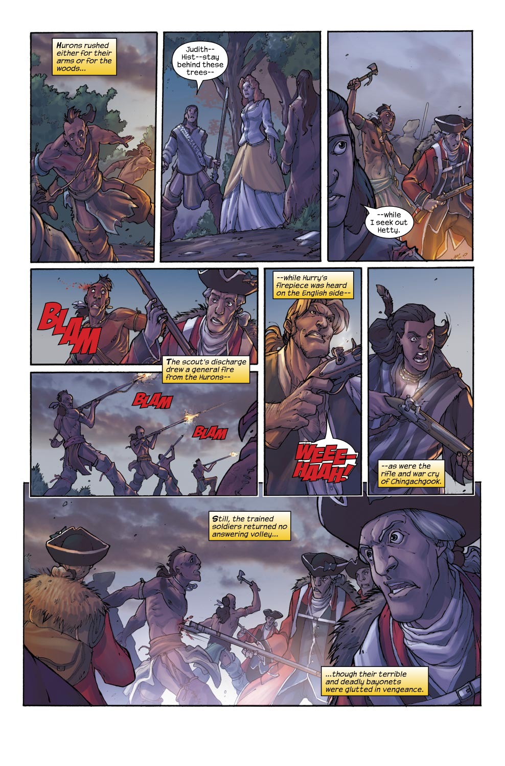 Read online The Last of the Mohicans comic -  Issue #5 - 27