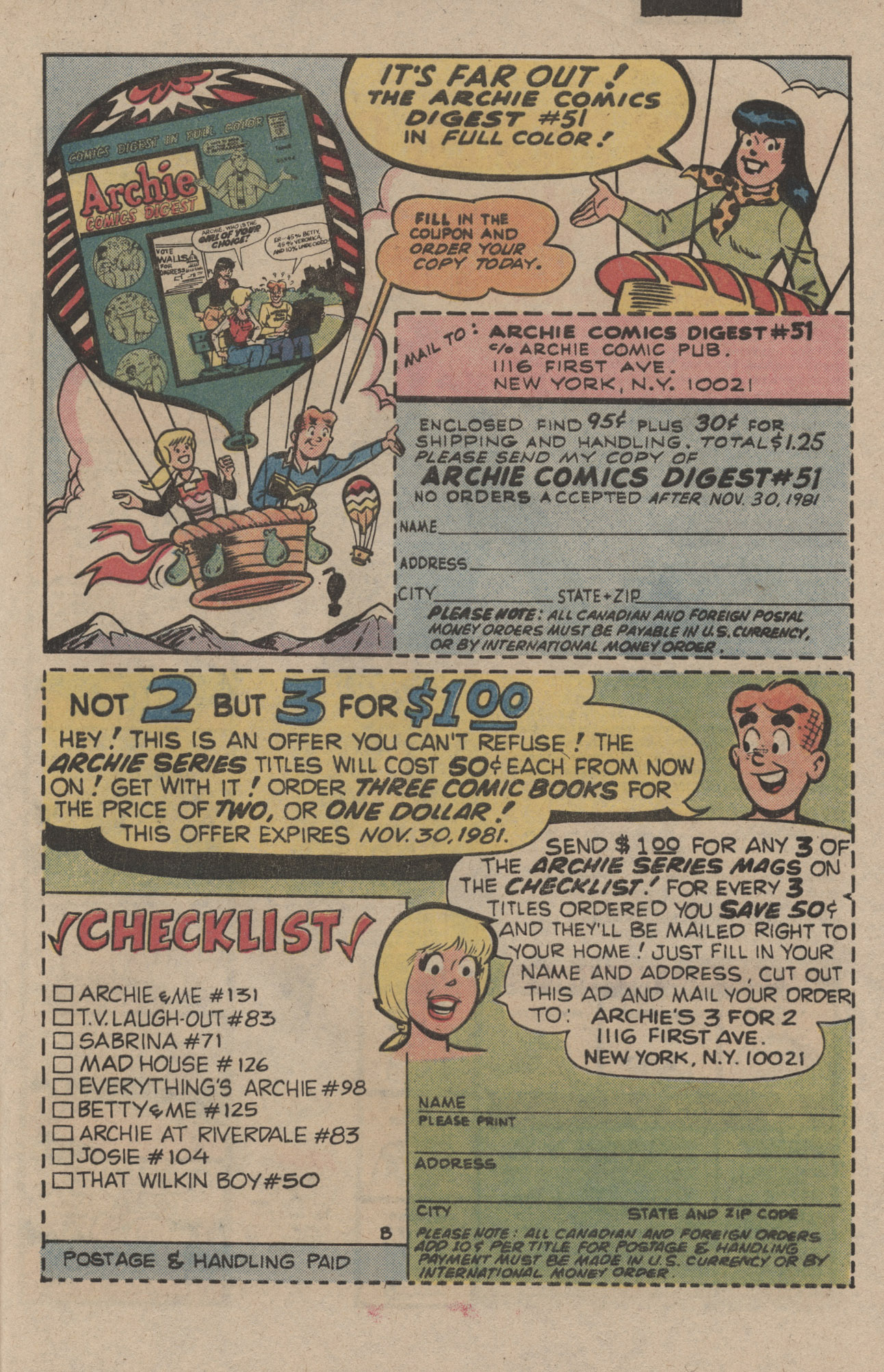 Read online Archie's Joke Book Magazine comic -  Issue #282 - 32