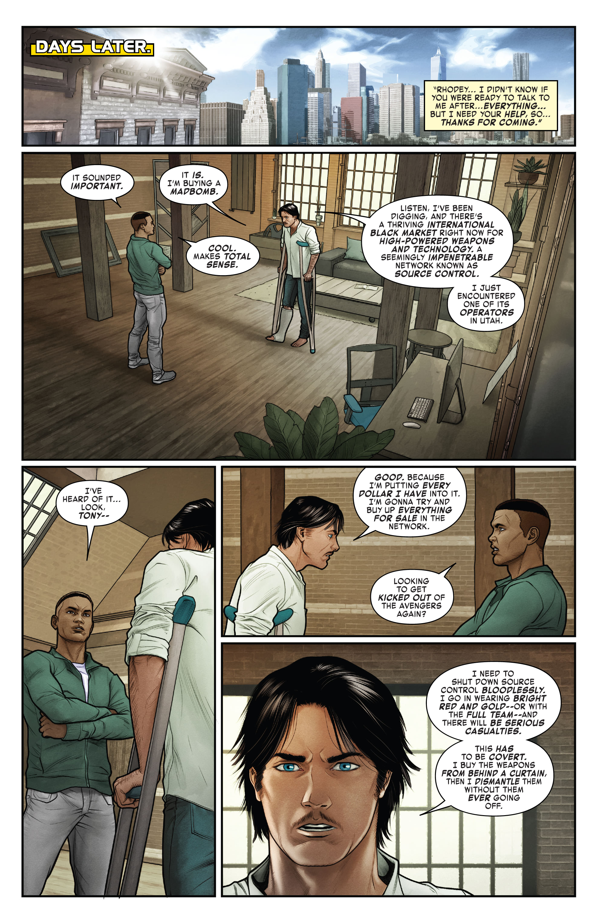Read online Iron Man (2020) comic -  Issue #21 - 21