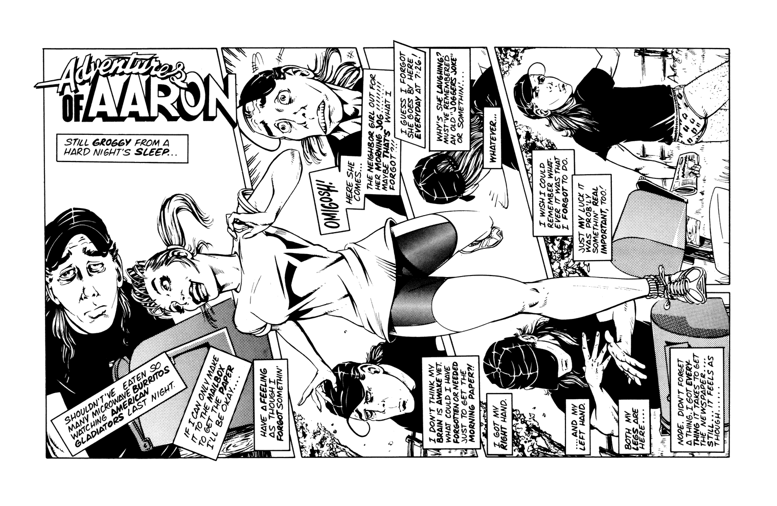 Read online Aaron Strips comic -  Issue #3 - 23