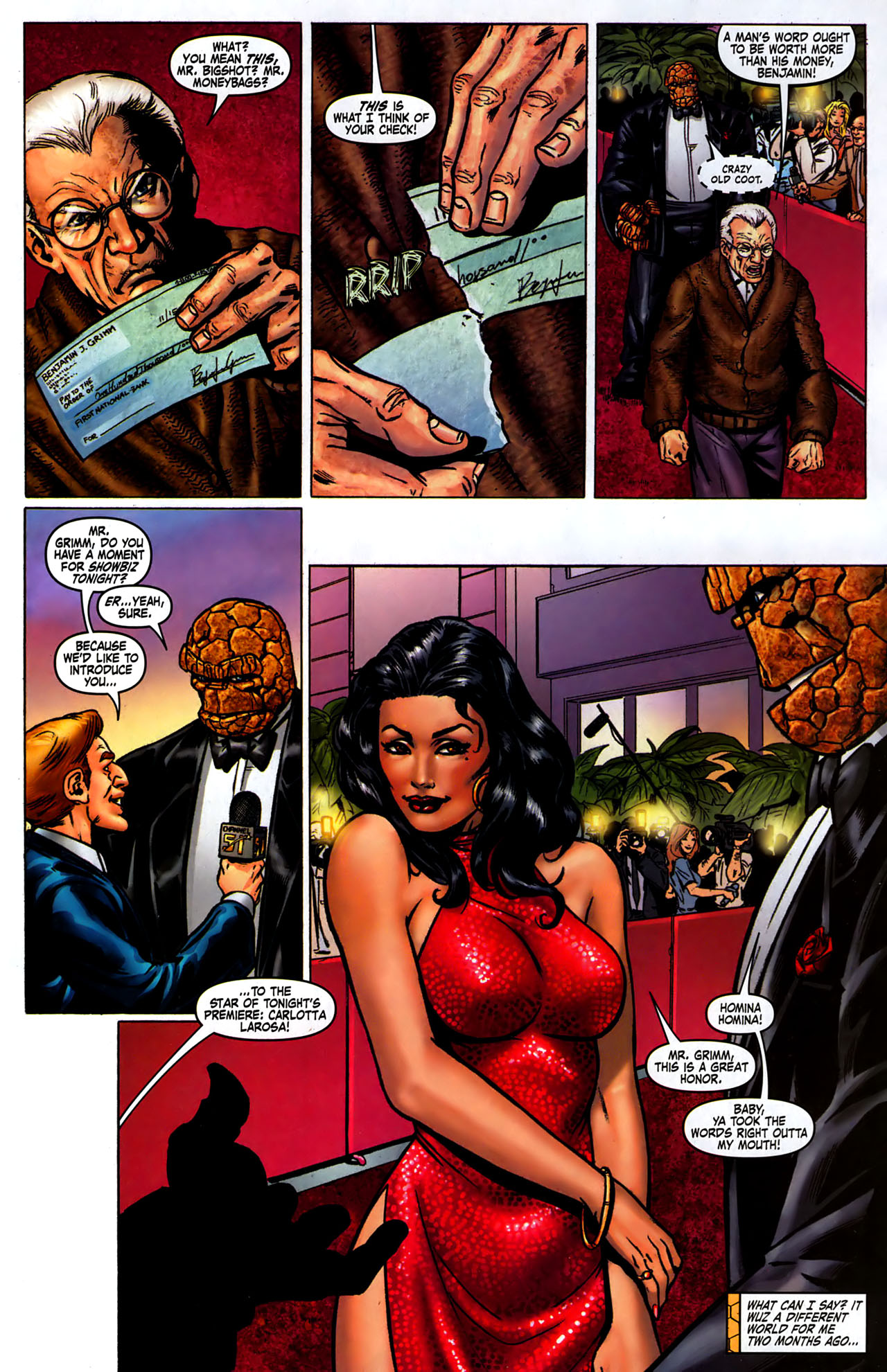 Read online The Thing (2006) comic -  Issue #5 - 4