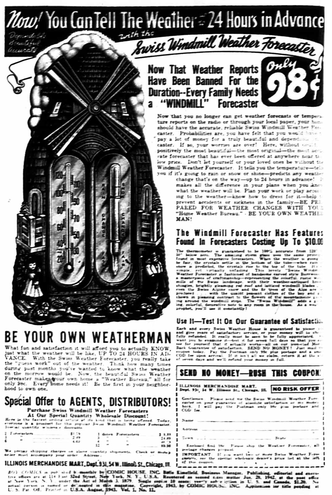 Read online Boy Comics comic -  Issue #11 - 2