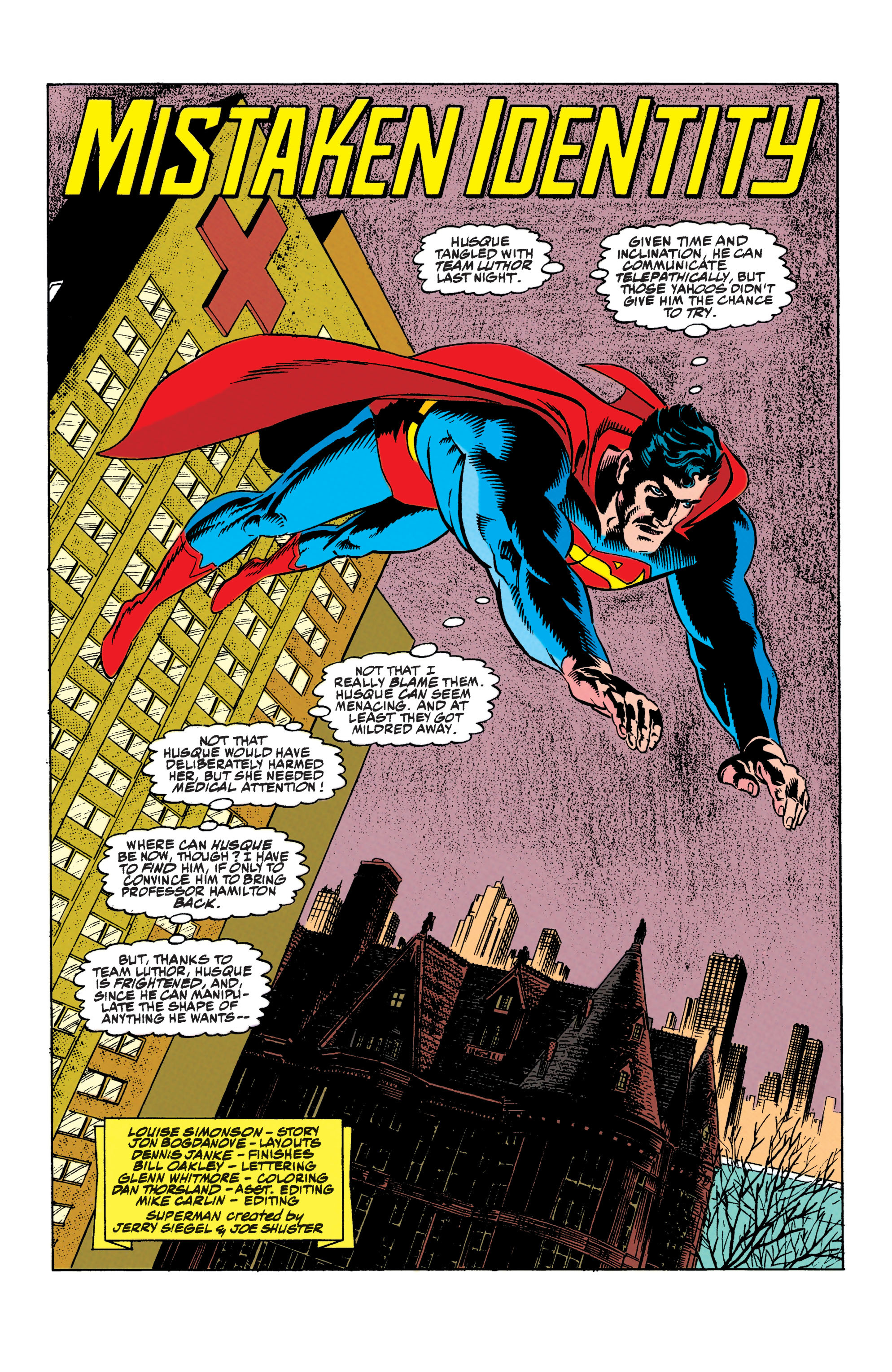 Read online Superman: The Man of Steel (1991) comic -  Issue #11 - 3