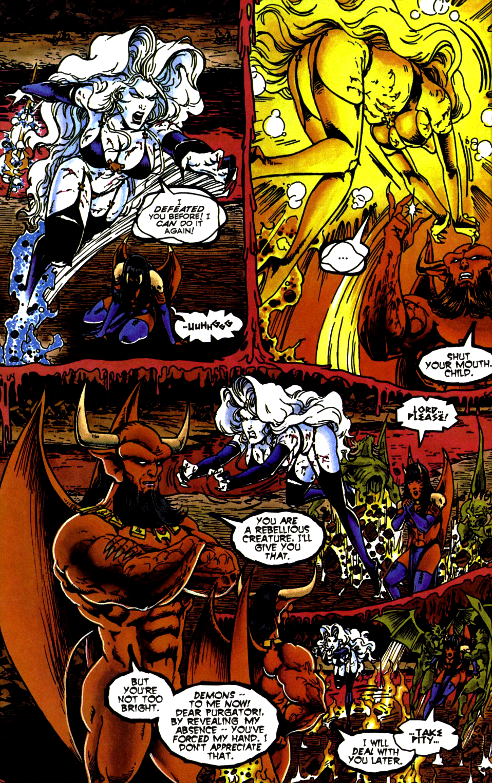 Read online Lady Death II: Between Heaven & Hell comic -  Issue #3 - 10
