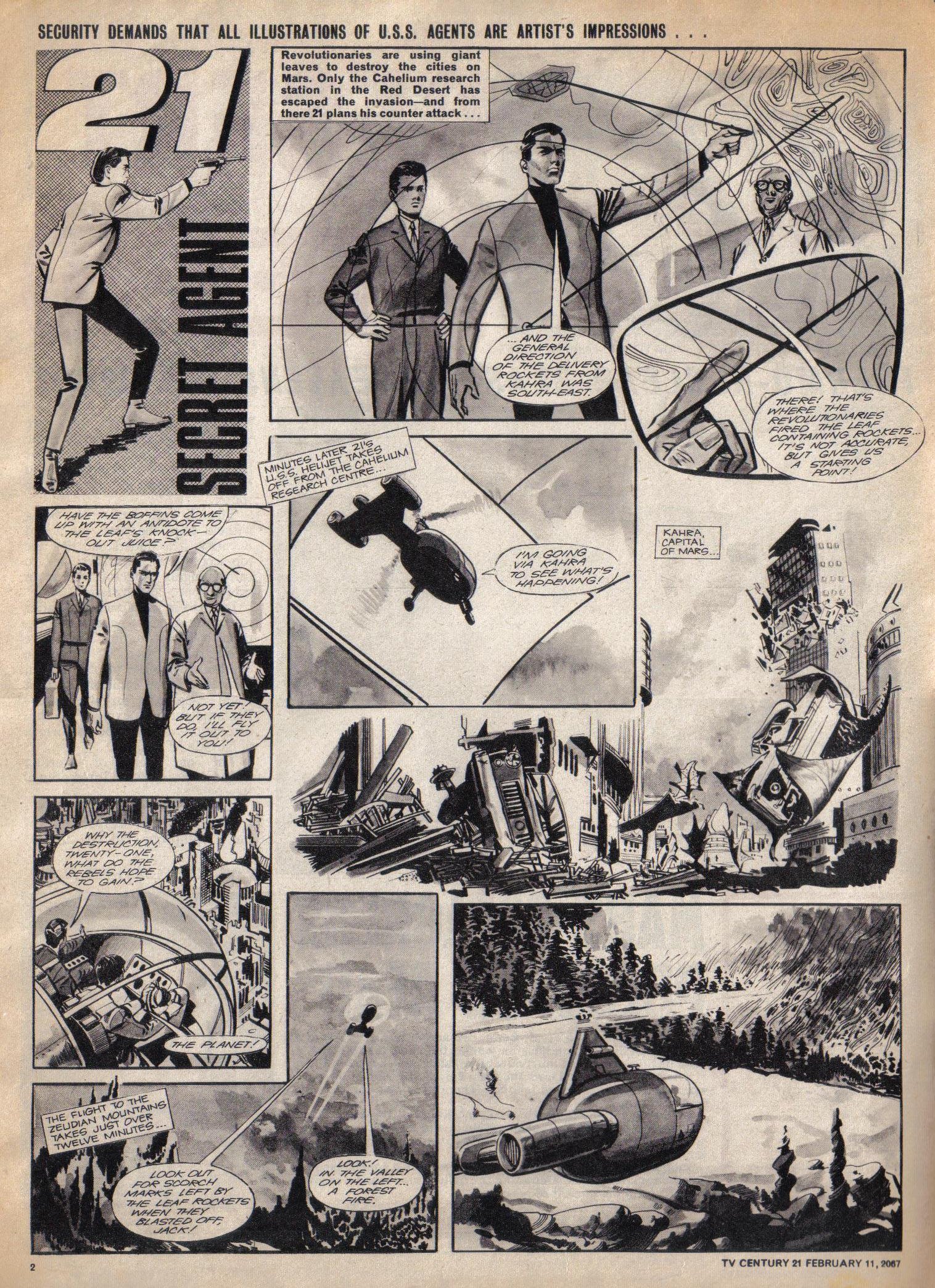 Read online TV Century 21 (TV 21) comic -  Issue #108 - 2
