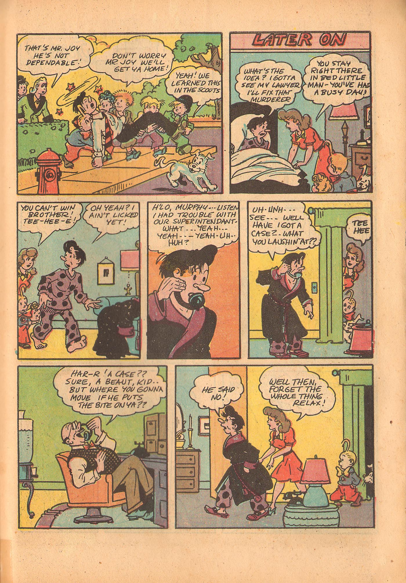 Read online Rocket Kelly (1945) comic -  Issue #4 - 39