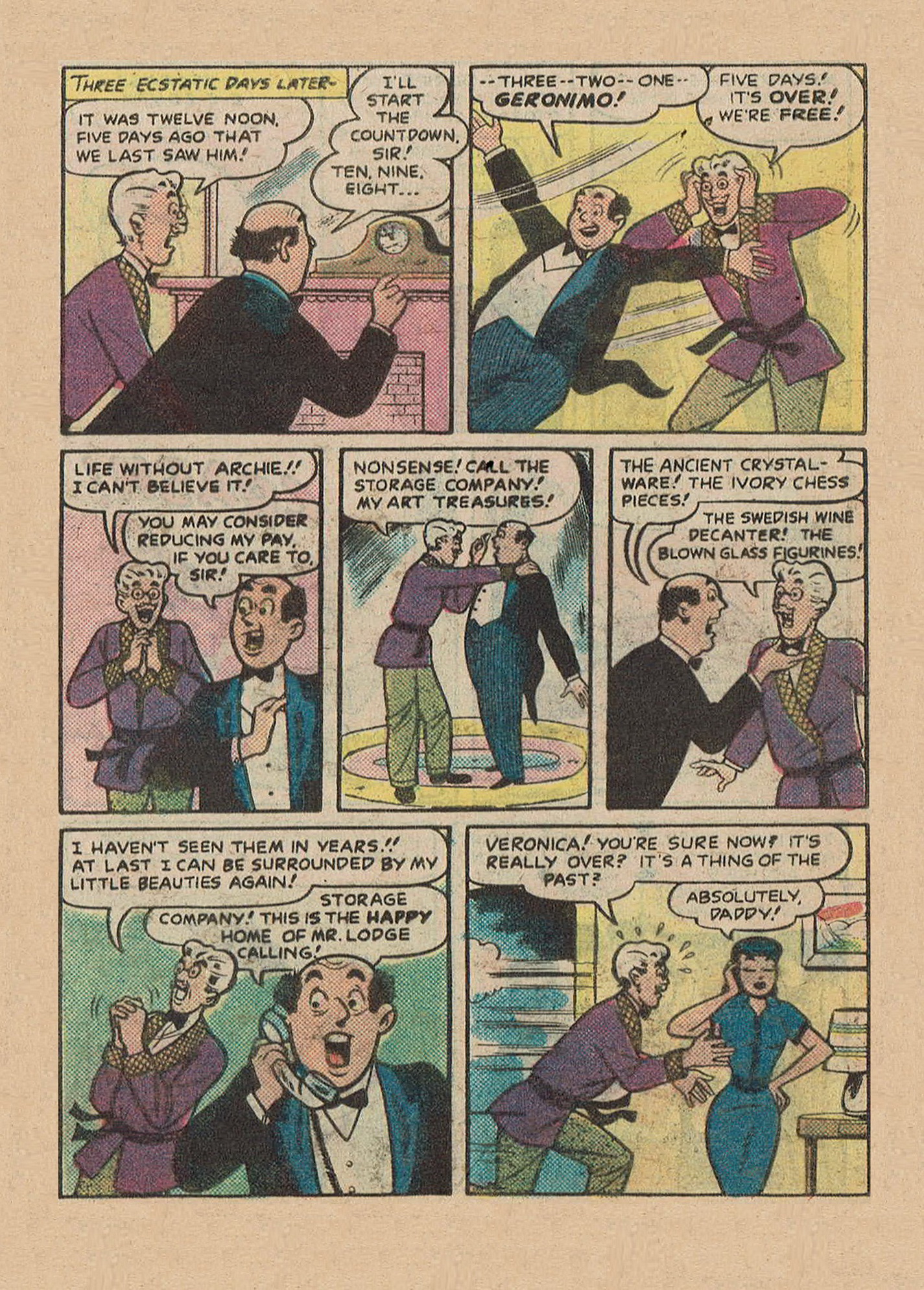 Read online Jughead Jones Comics Digest comic -  Issue #24 - 70