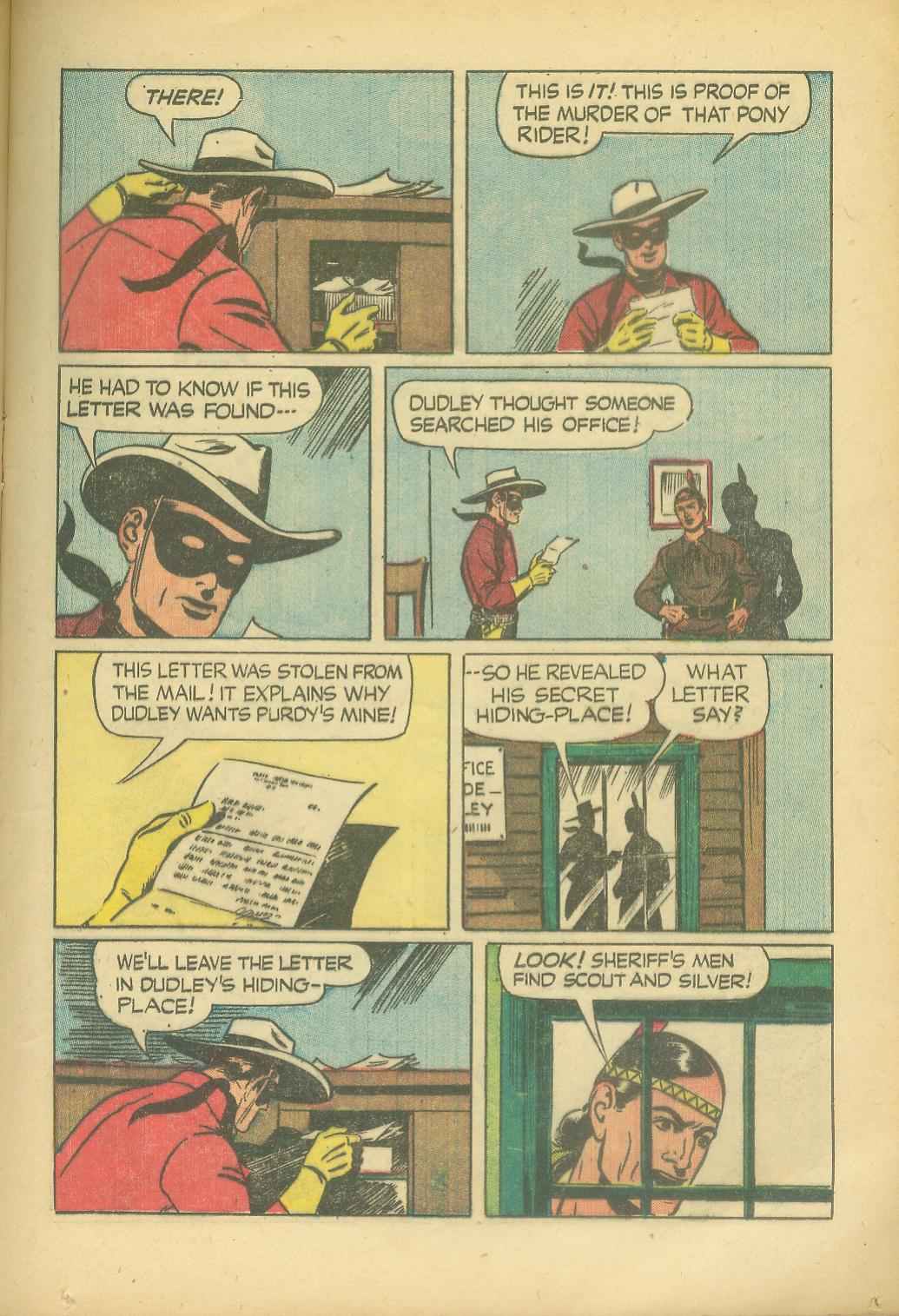 Read online The Lone Ranger (1948) comic -  Issue #7 - 21