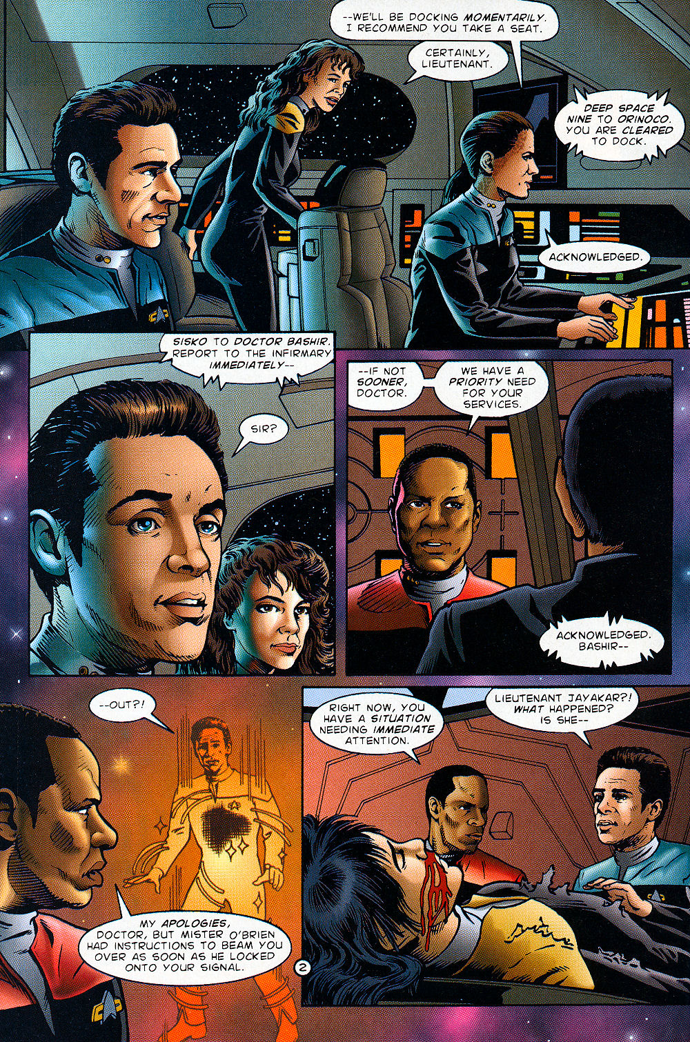 Read online Star Trek: Deep Space Nine: Celebrity Series comic -  Issue #1 - 6
