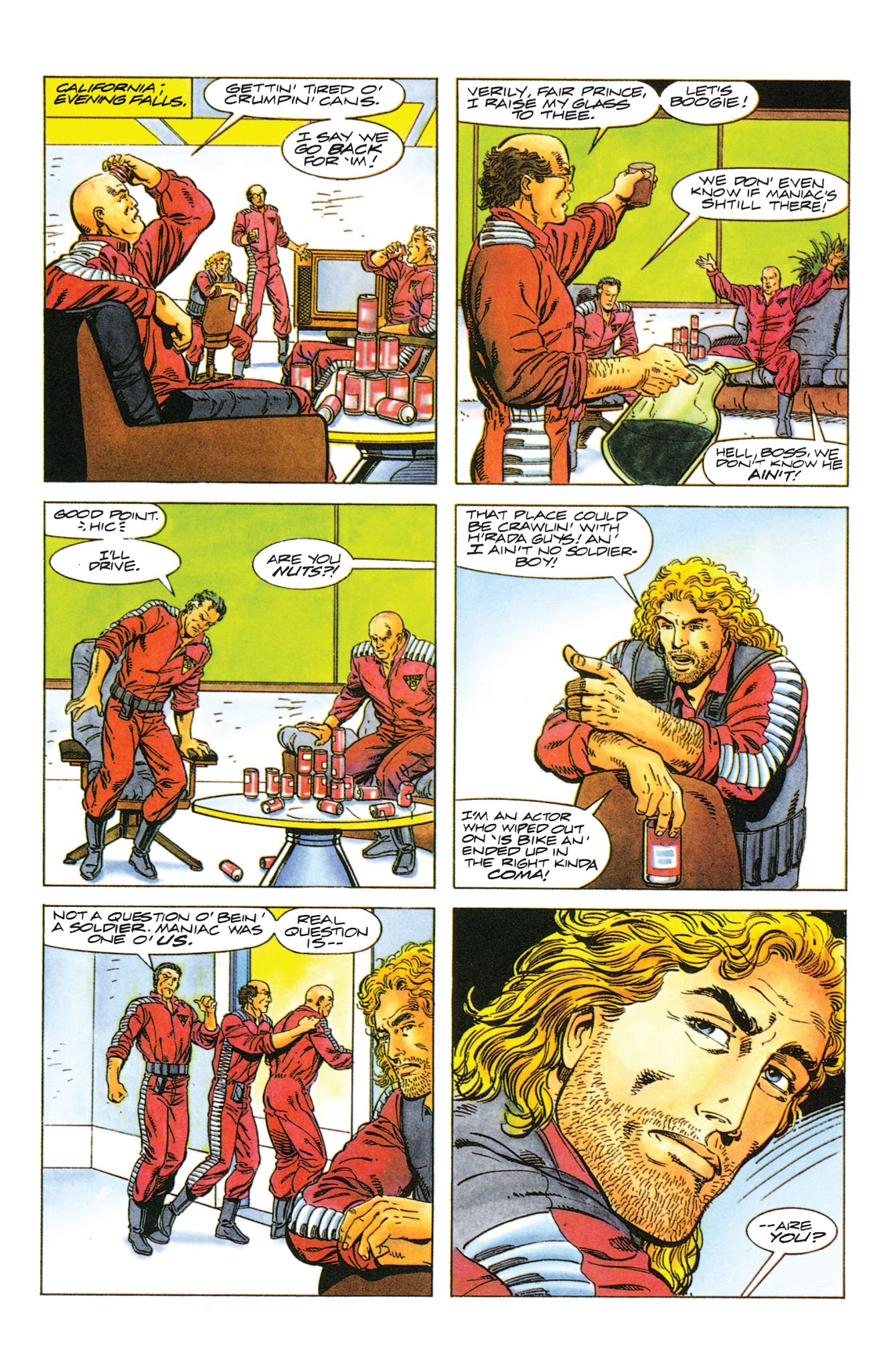 Read online Valiant Masters H.A.R.D. Corps comic -  Issue # TPB - 93