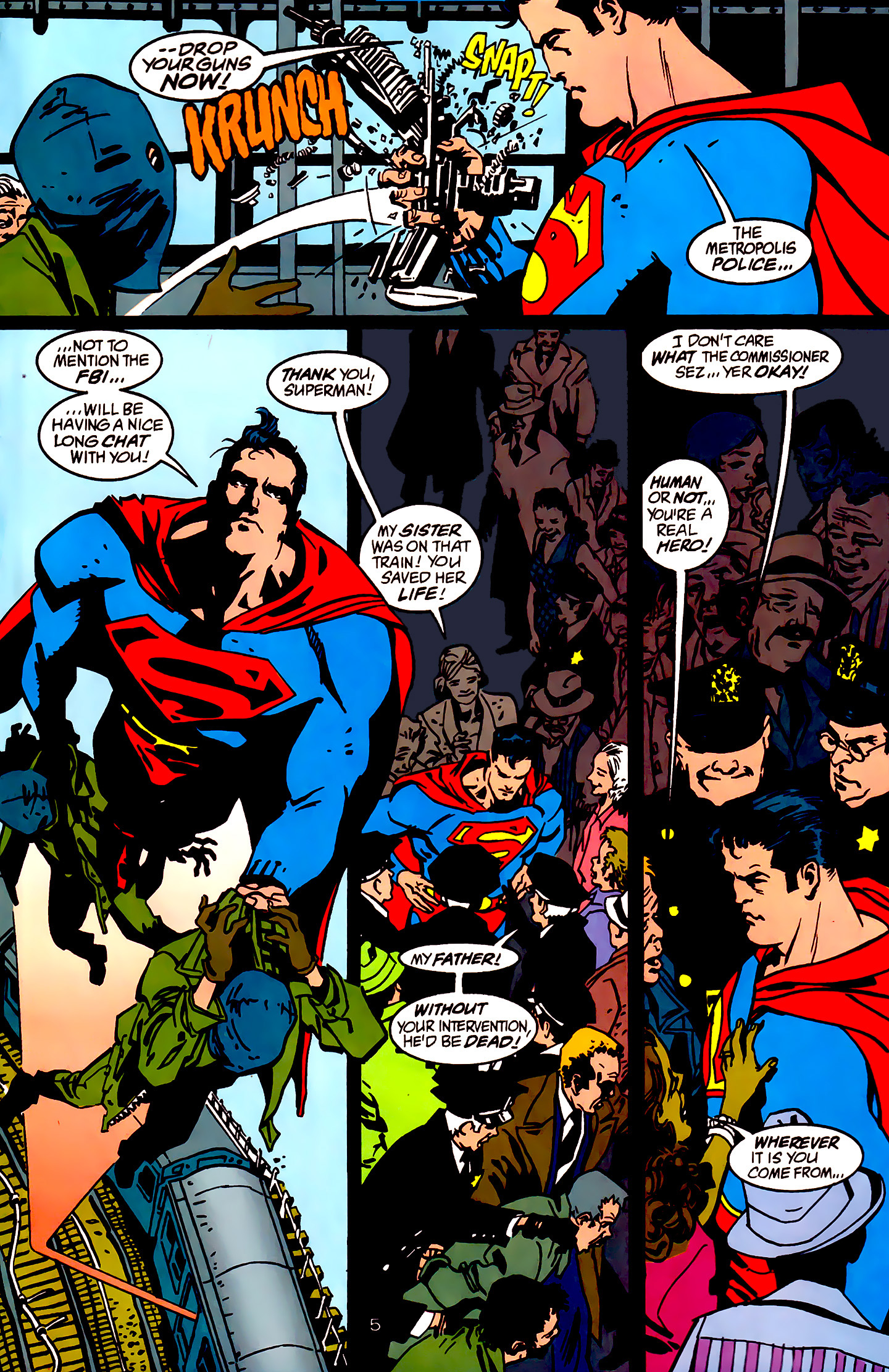 Read online Superman: The Man of Steel (1991) comic -  Issue # _Annual 4 - 5