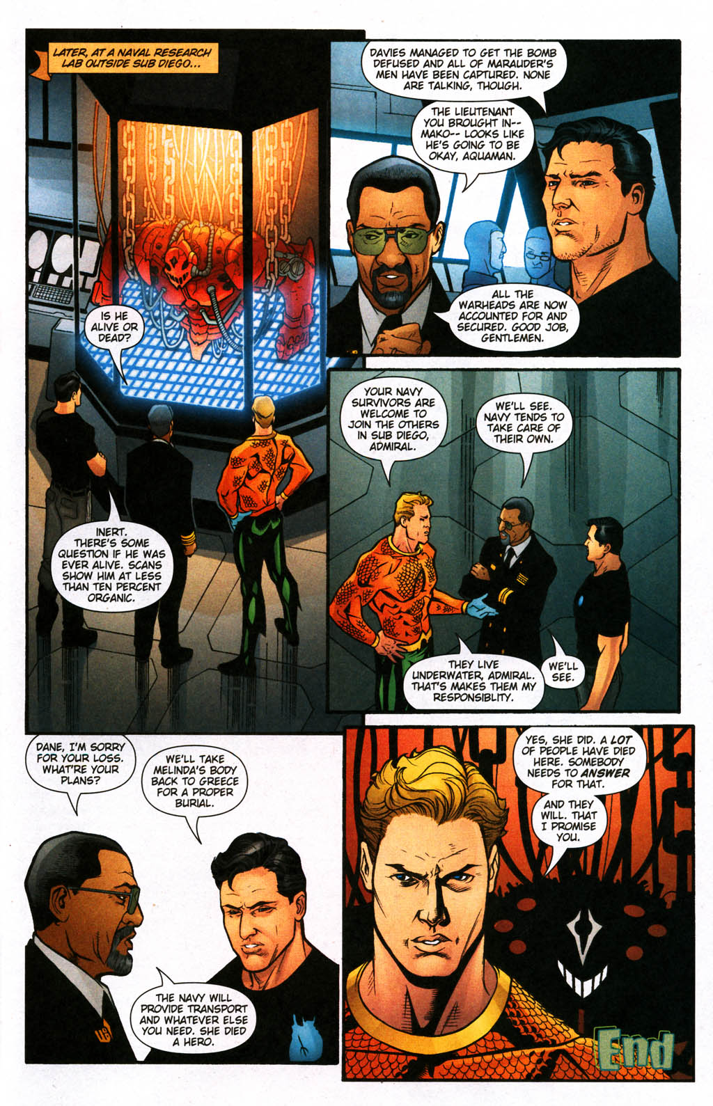 Read online Aquaman (2003) comic -  Issue #24 - 23