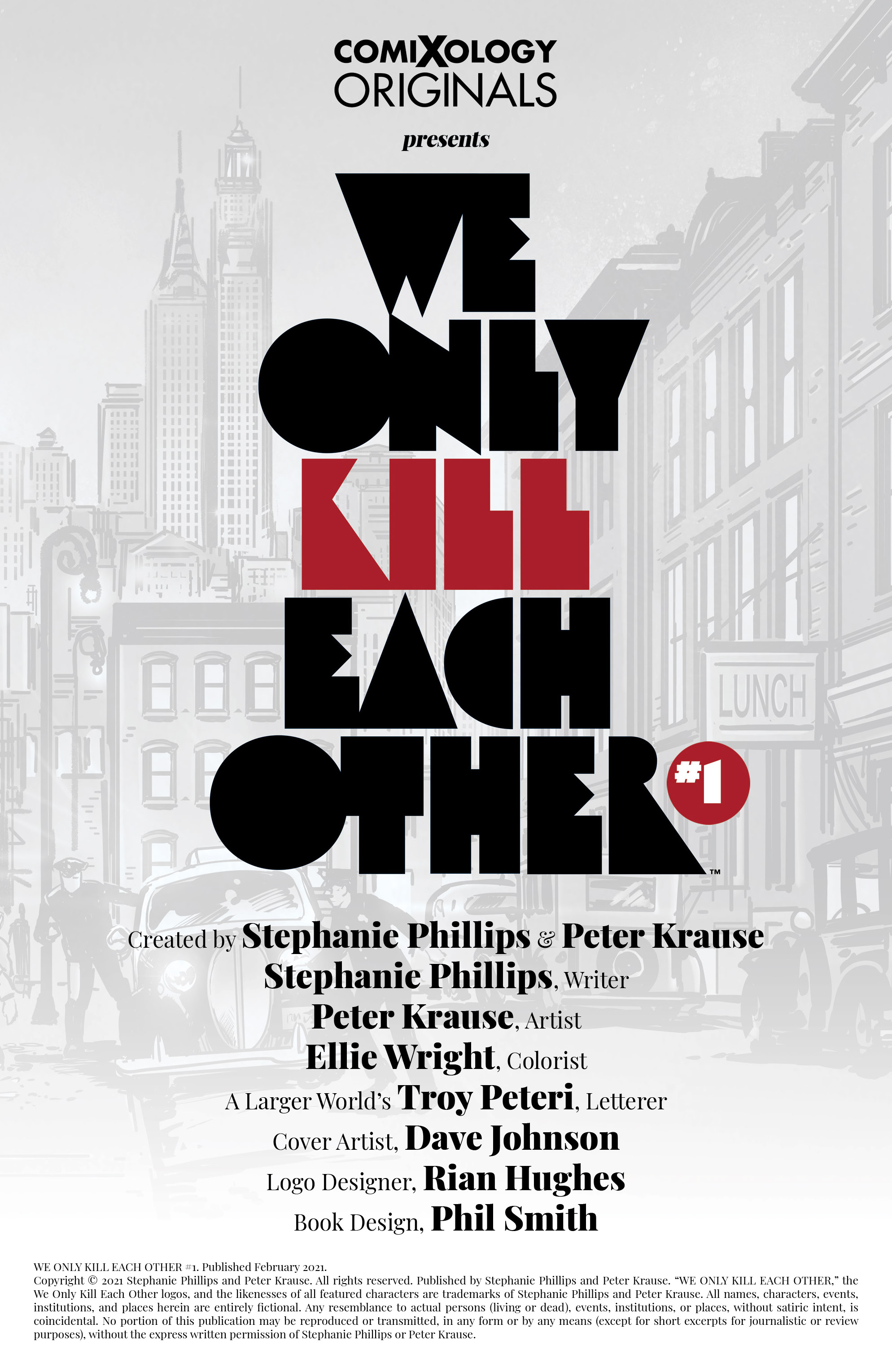Read online We Only Kill Each Other comic -  Issue #1 - 2