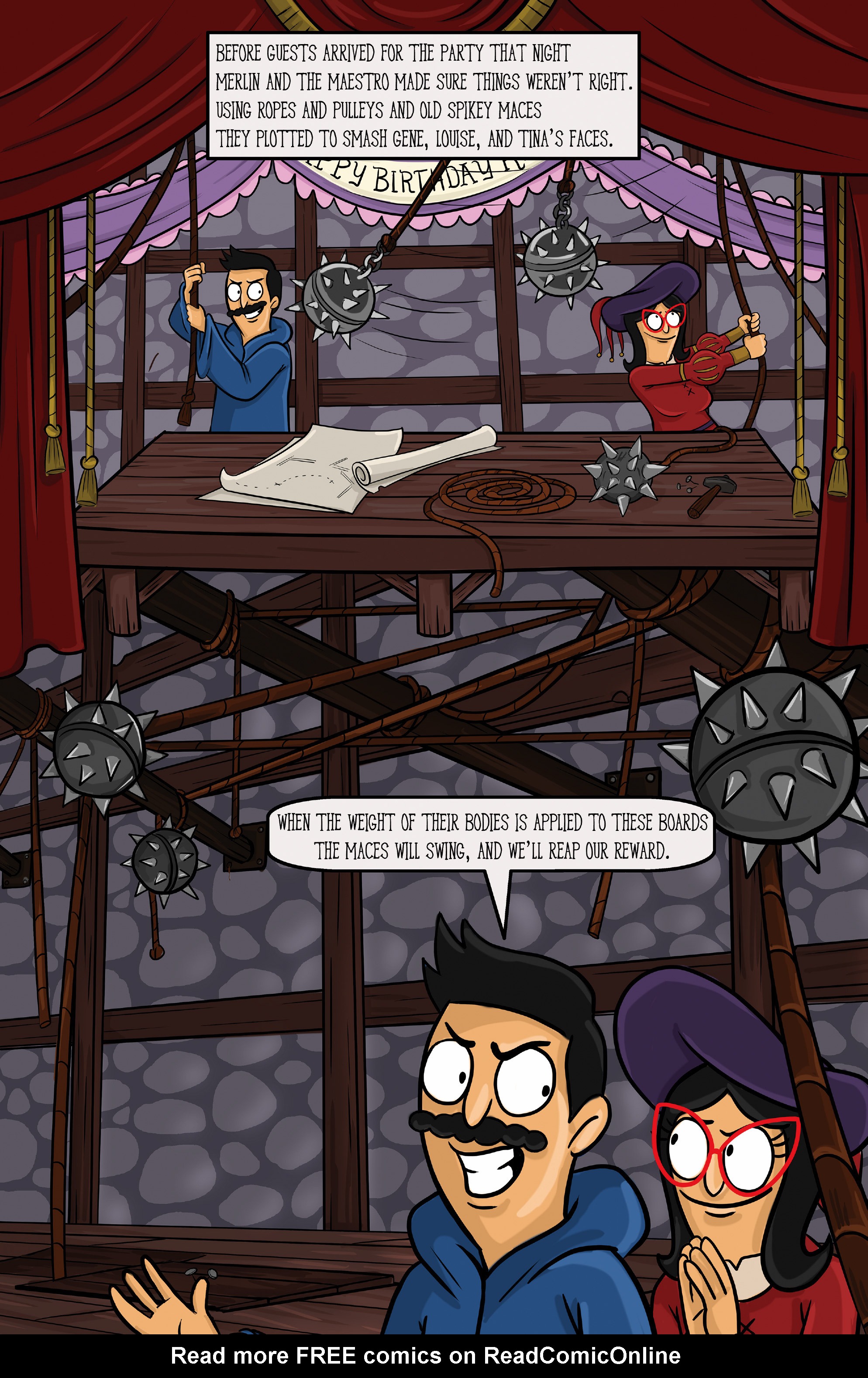 Read online Bob's Burgers (2015) comic -  Issue #15 - 17