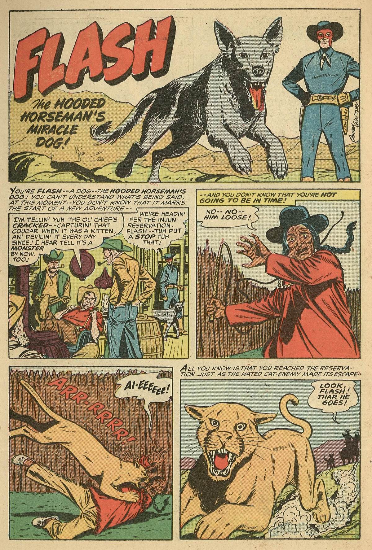 Read online Hooded Horseman comic -  Issue #28 - 22