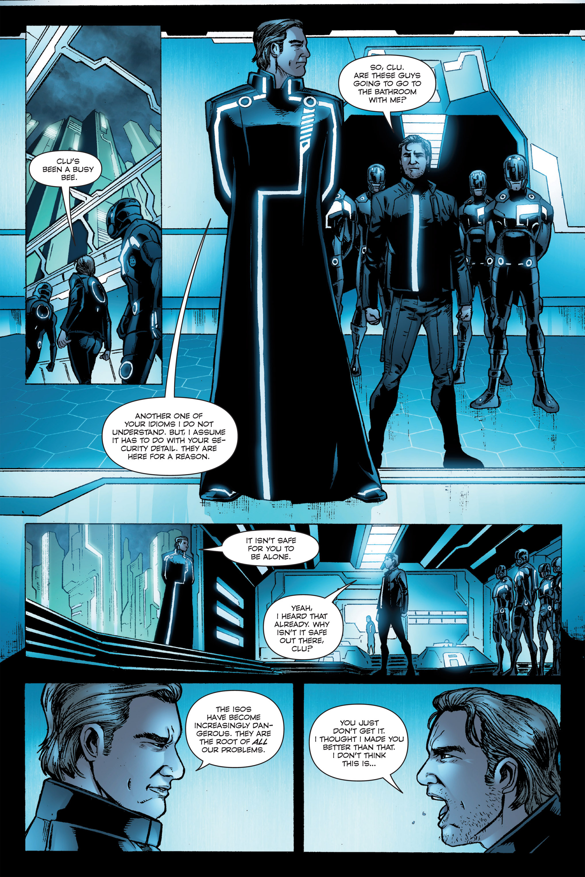 Read online TRON: Betrayal comic -  Issue # TPB - 89