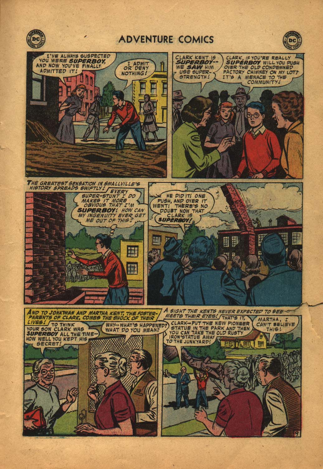 Read online Adventure Comics (1938) comic -  Issue #240 - 11