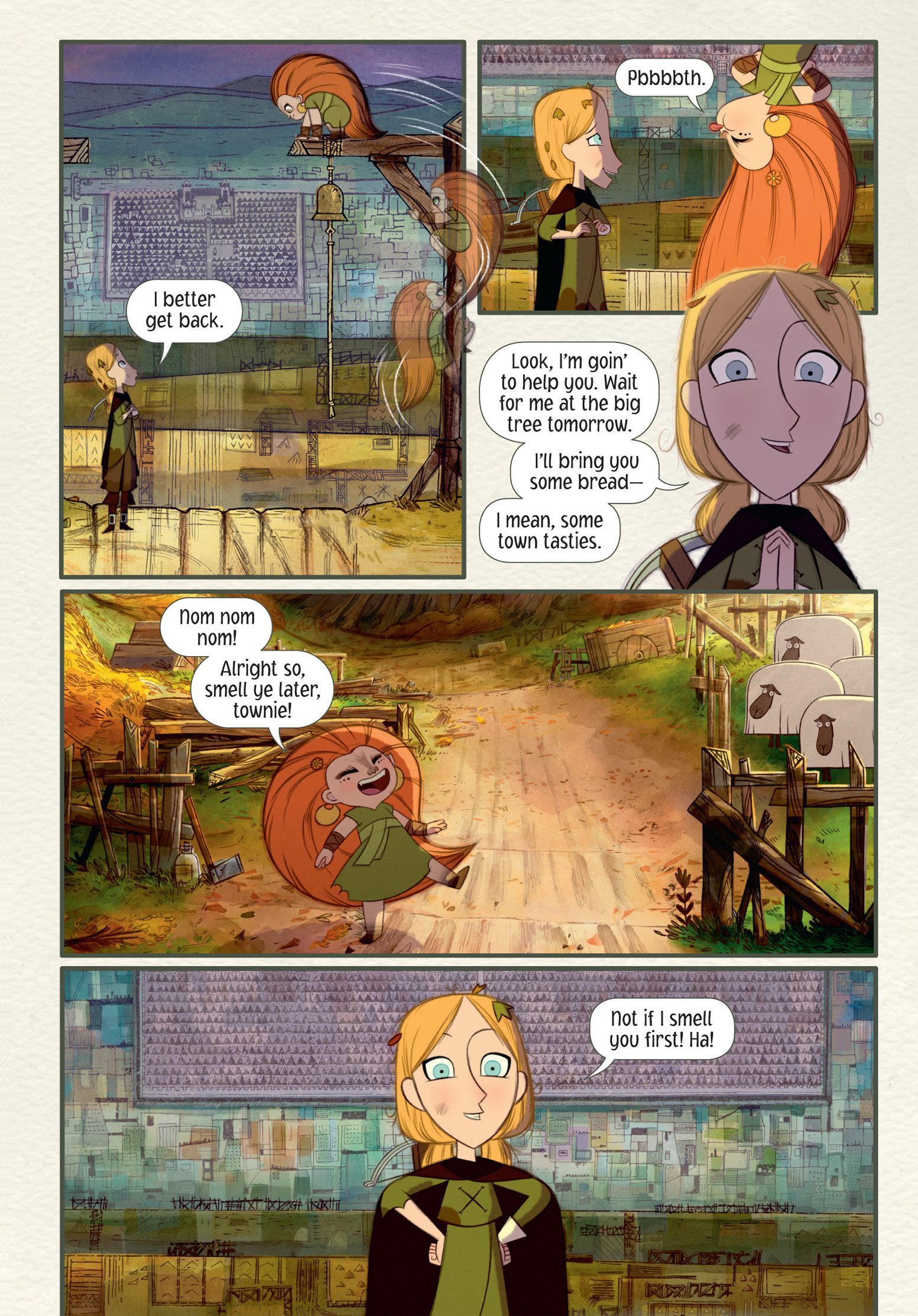 Read online Wolfwalkers: The Graphic Novel comic -  Issue # TPB (Part 2) - 14