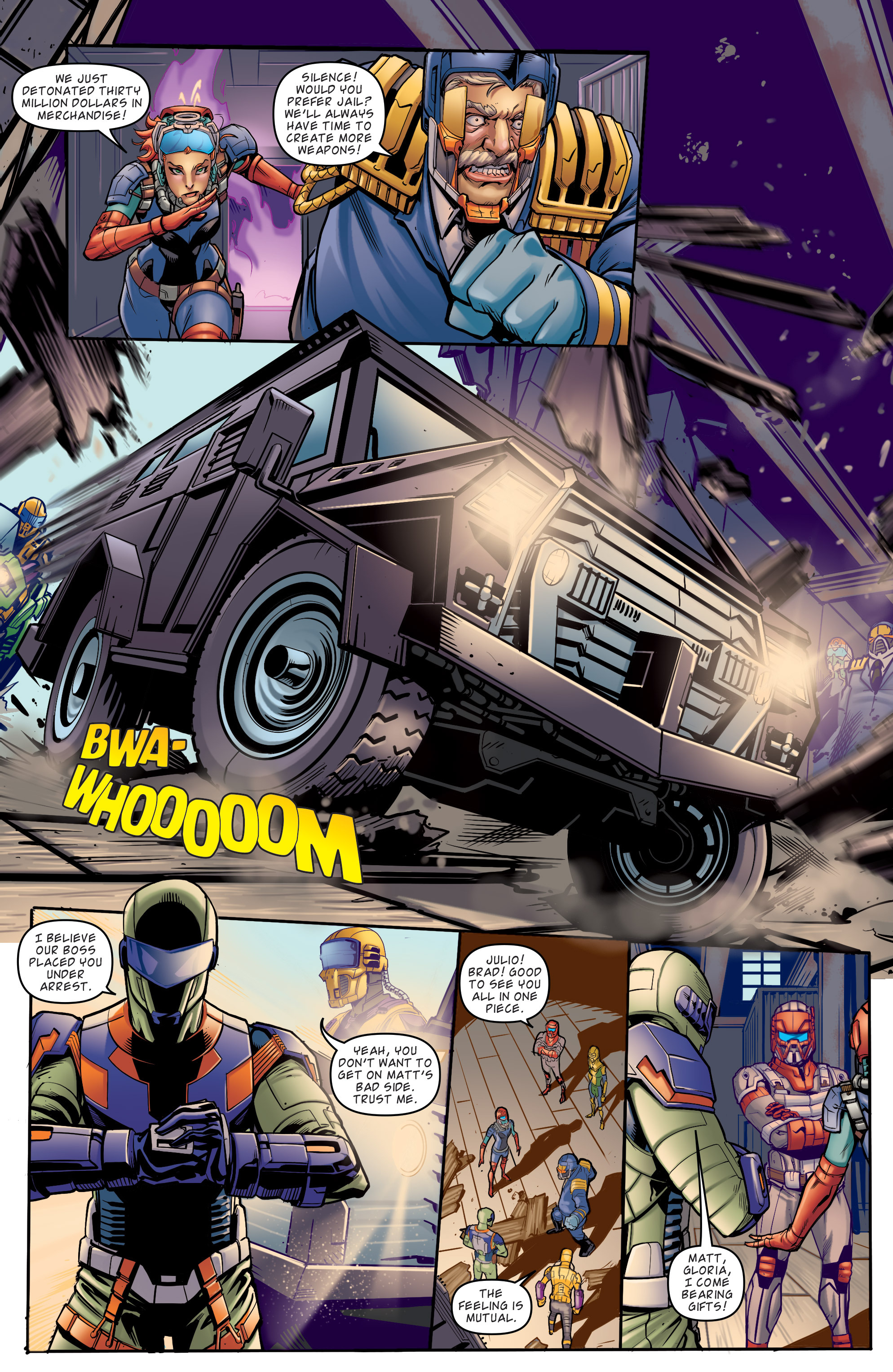 Read online M.A.S.K.: Mobile Armored Strike Kommand comic -  Issue #4 - 21