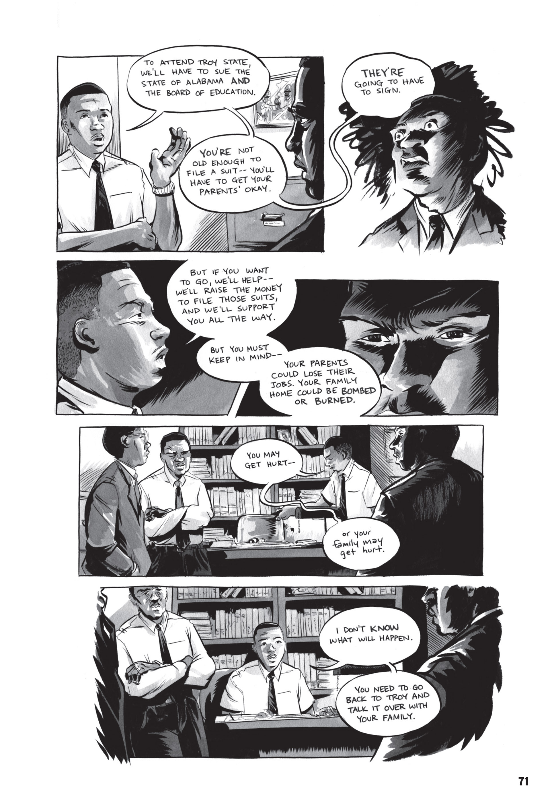 Read online March comic -  Issue #1 - 69