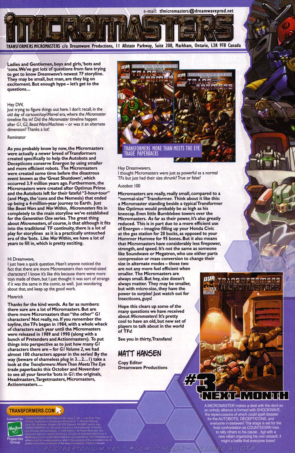 Read online Transformers: Micromasters comic -  Issue #2 - 25