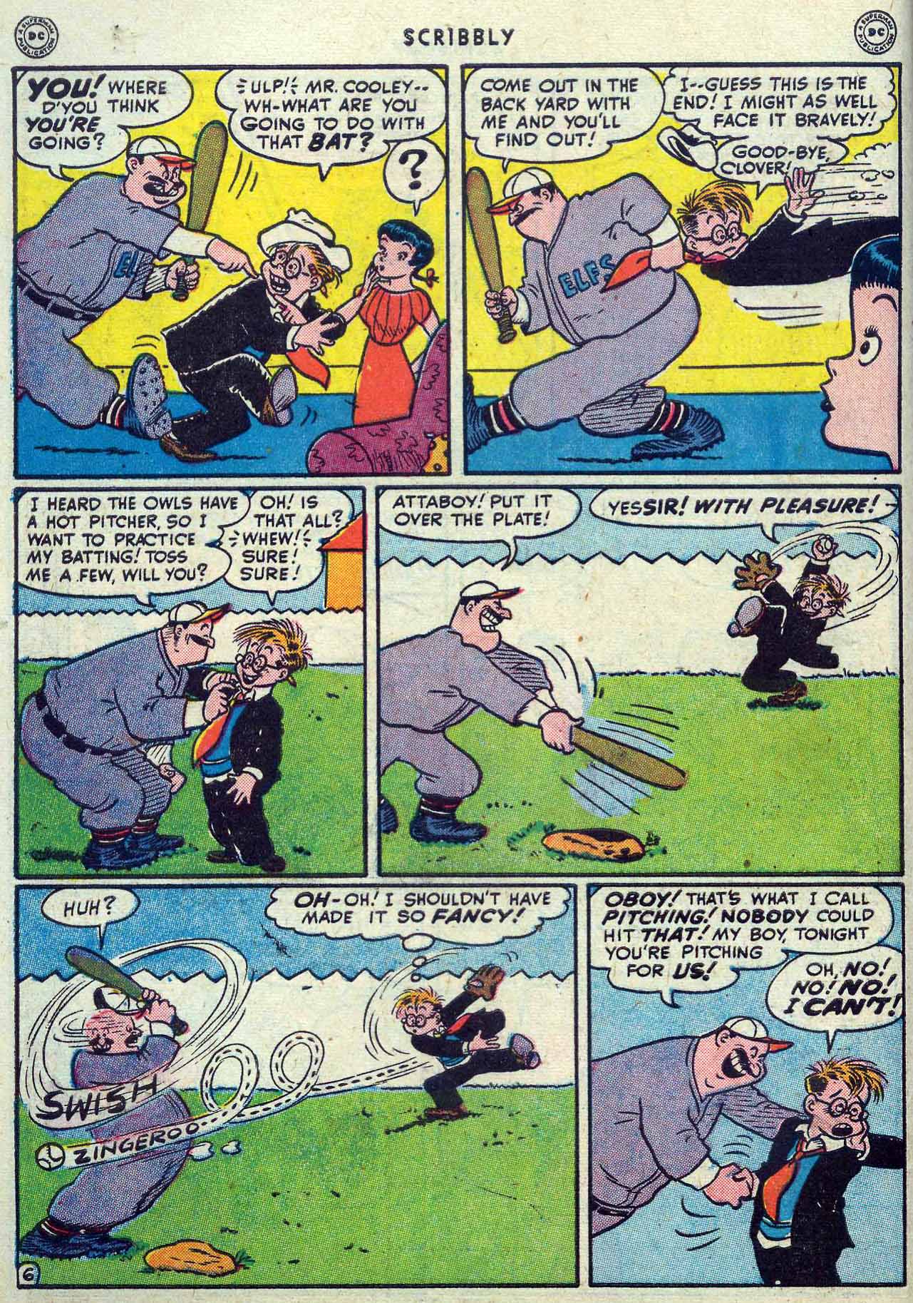 Read online Scribbly comic -  Issue #7 - 8