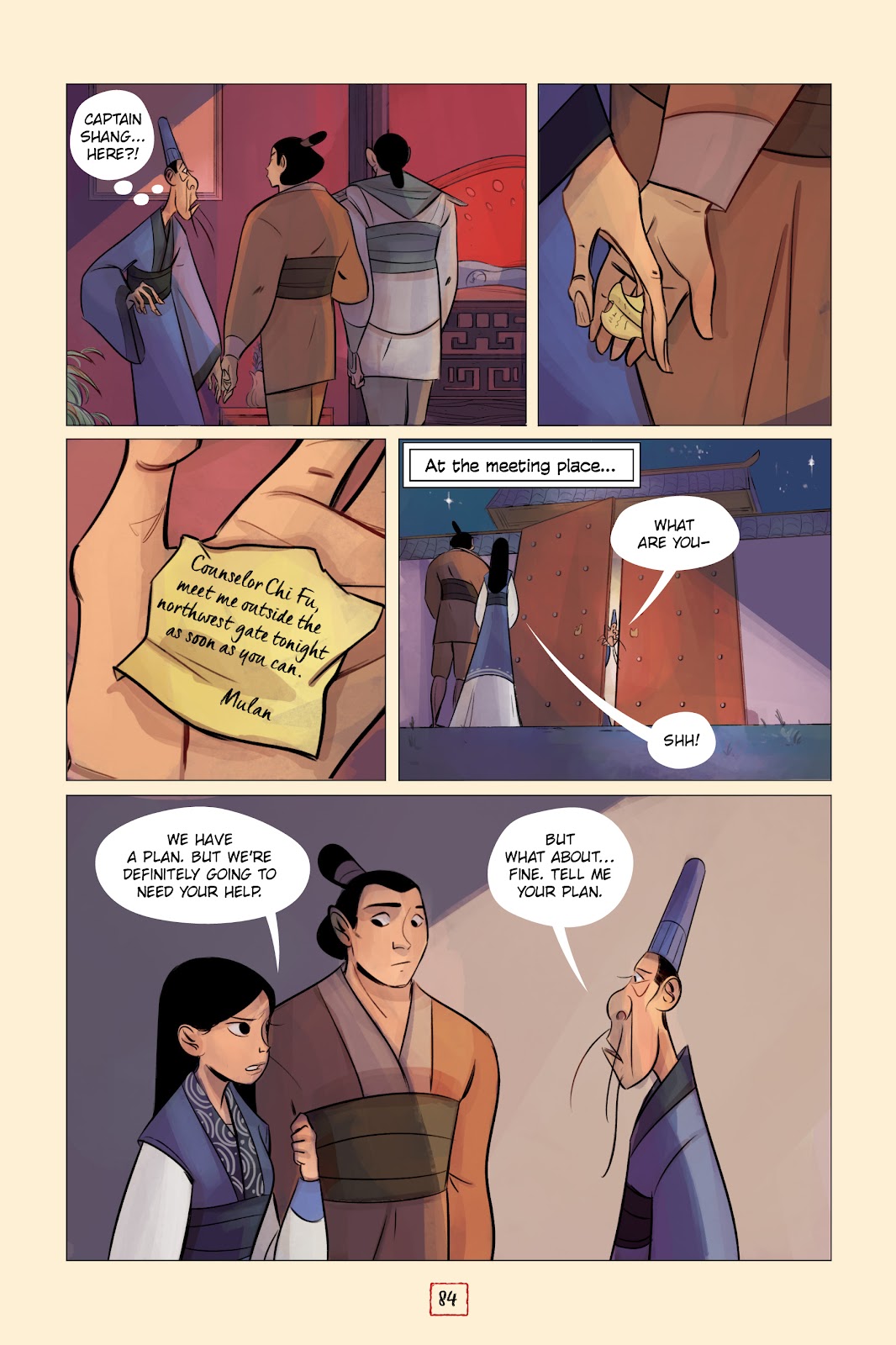 Disney Mulan's Adventure Journal: The Palace of Secrets issue TPB - Page 83