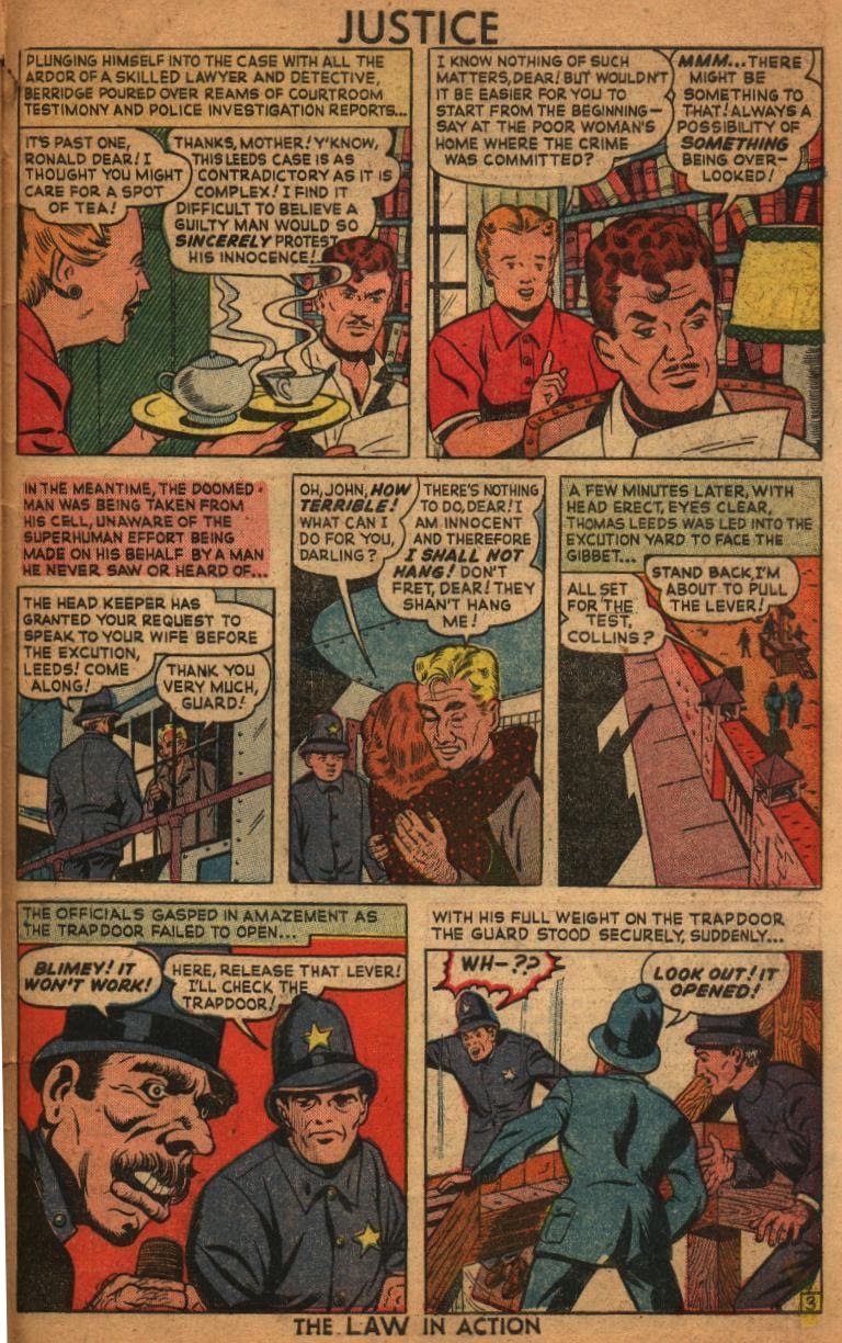 Read online Justice Comics (1948) comic -  Issue #6 - 39