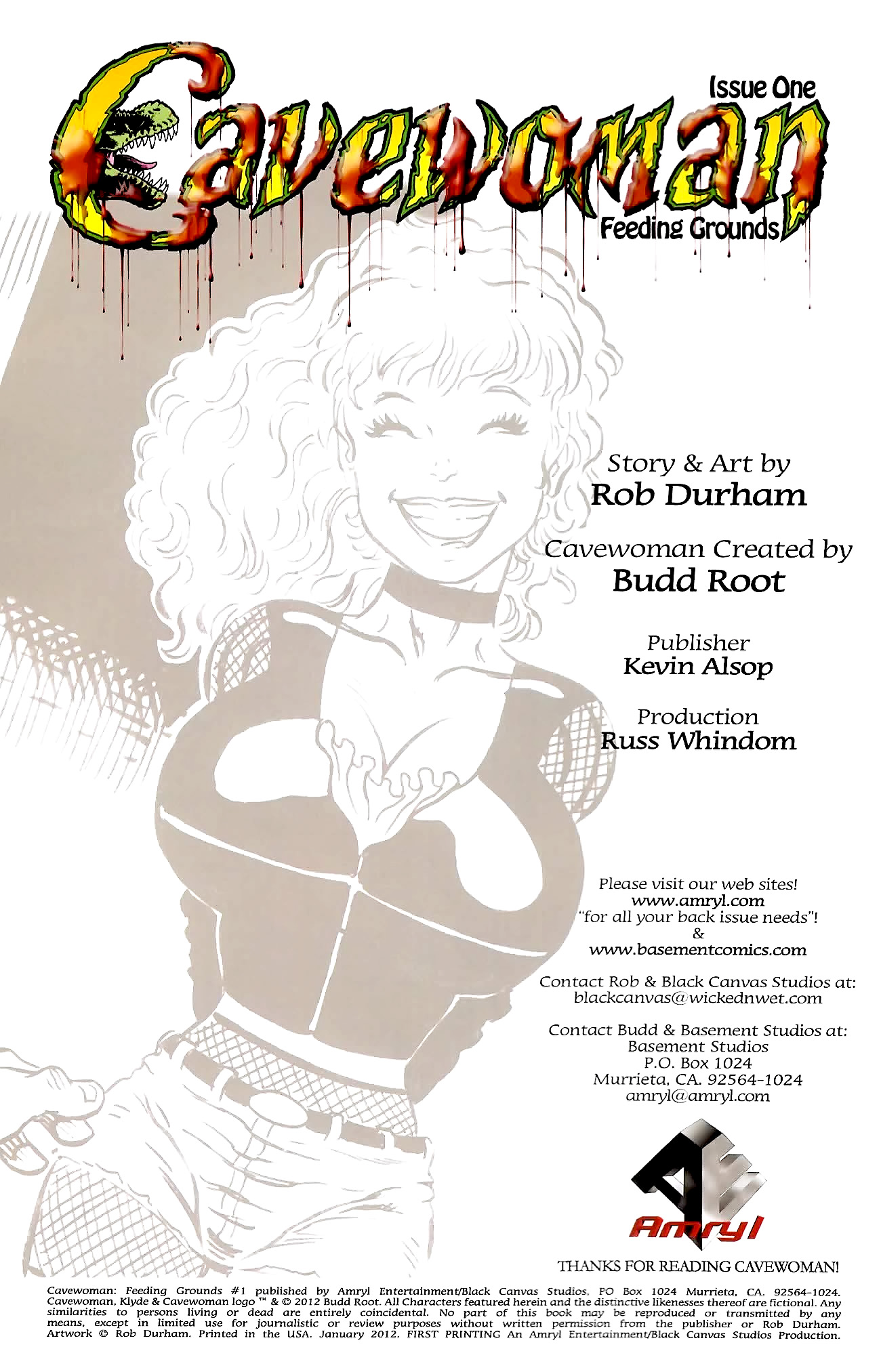 Read online Cavewoman: Feeding Grounds comic -  Issue #1 - 2