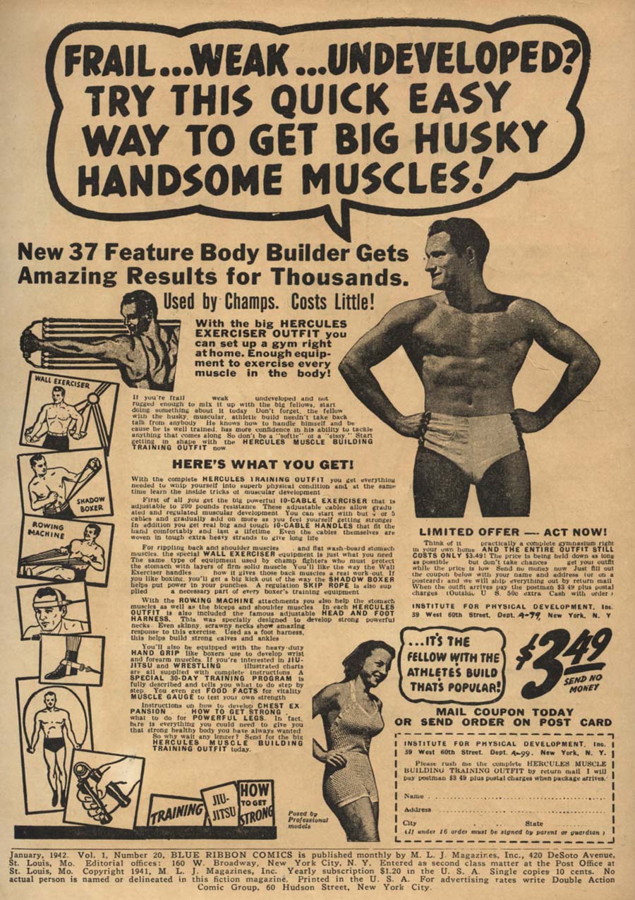 Read online Blue Ribbon Comics (1939) comic -  Issue #20 - 2