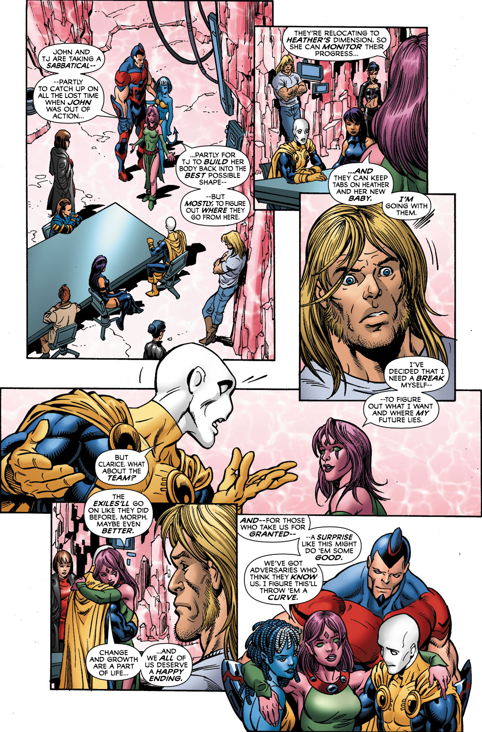 Read online Exiles (2001) comic -  Issue #100 - 23