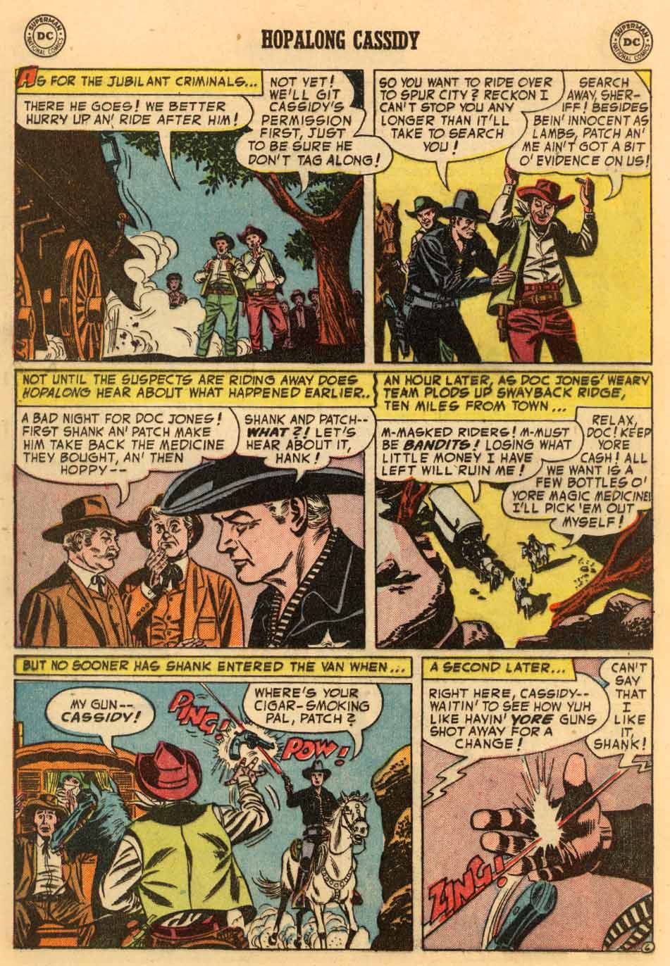 Read online Hopalong Cassidy comic -  Issue #88 - 20