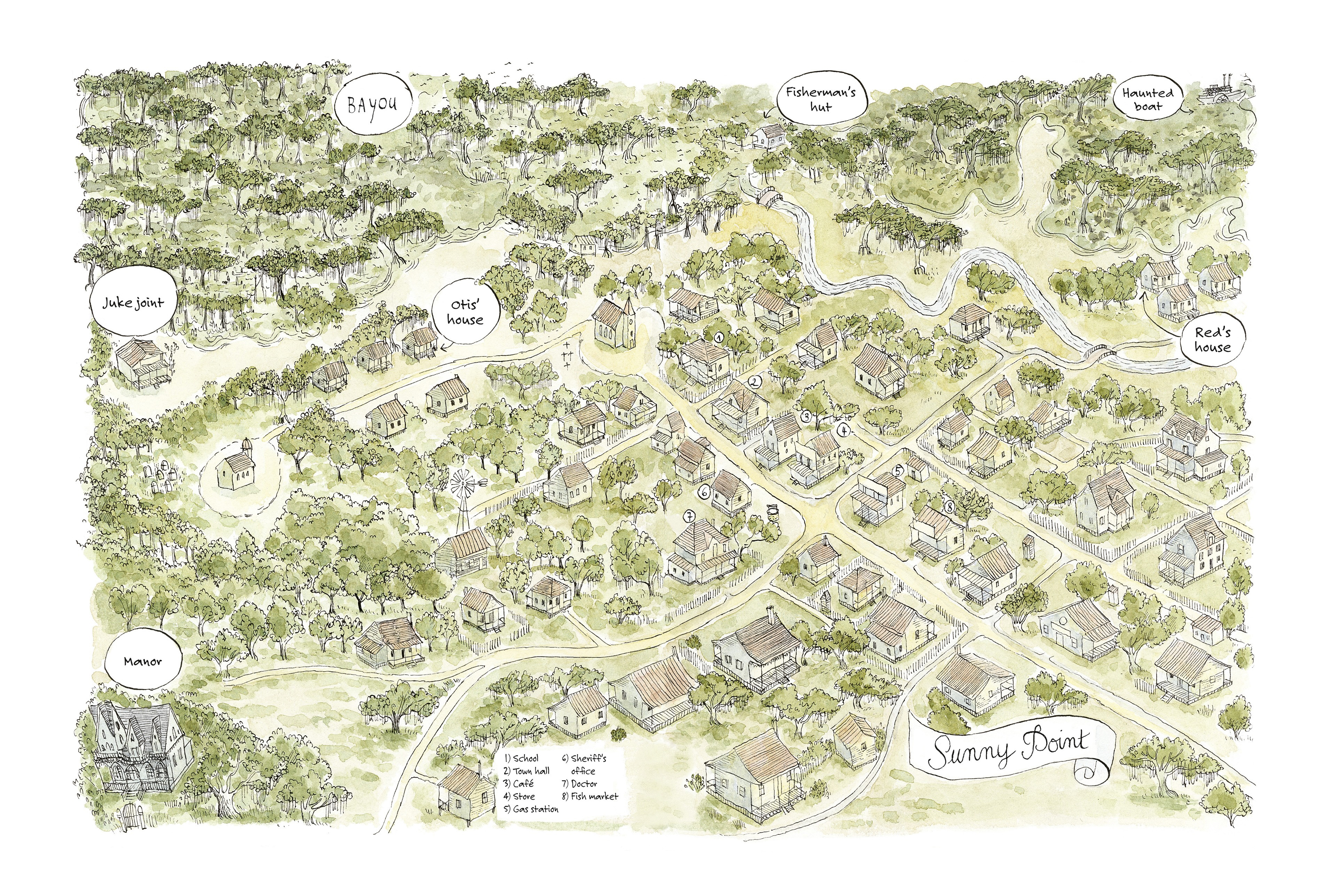 Read online Swamp: A Summer in the Bayou comic -  Issue # TPB (Part 2) - 53