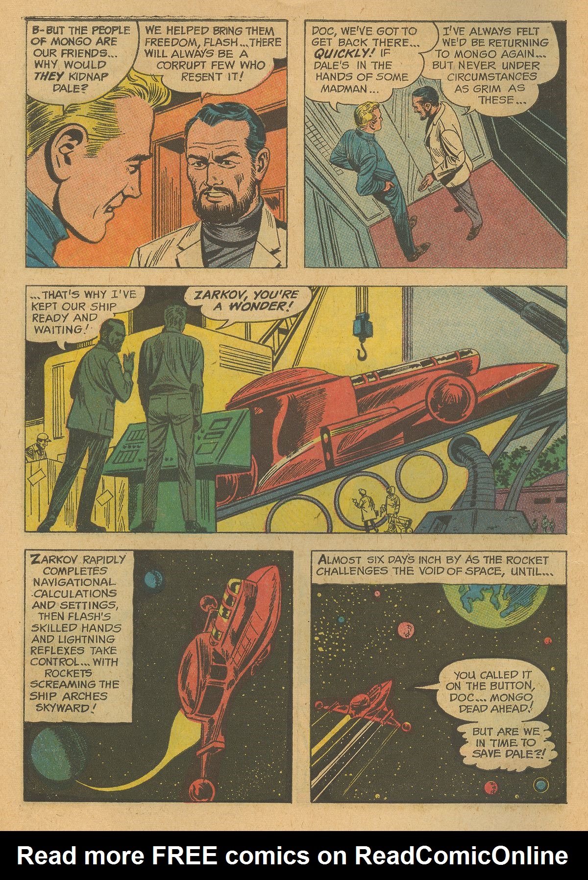 Read online Flash Gordon (1966) comic -  Issue #2 - 6