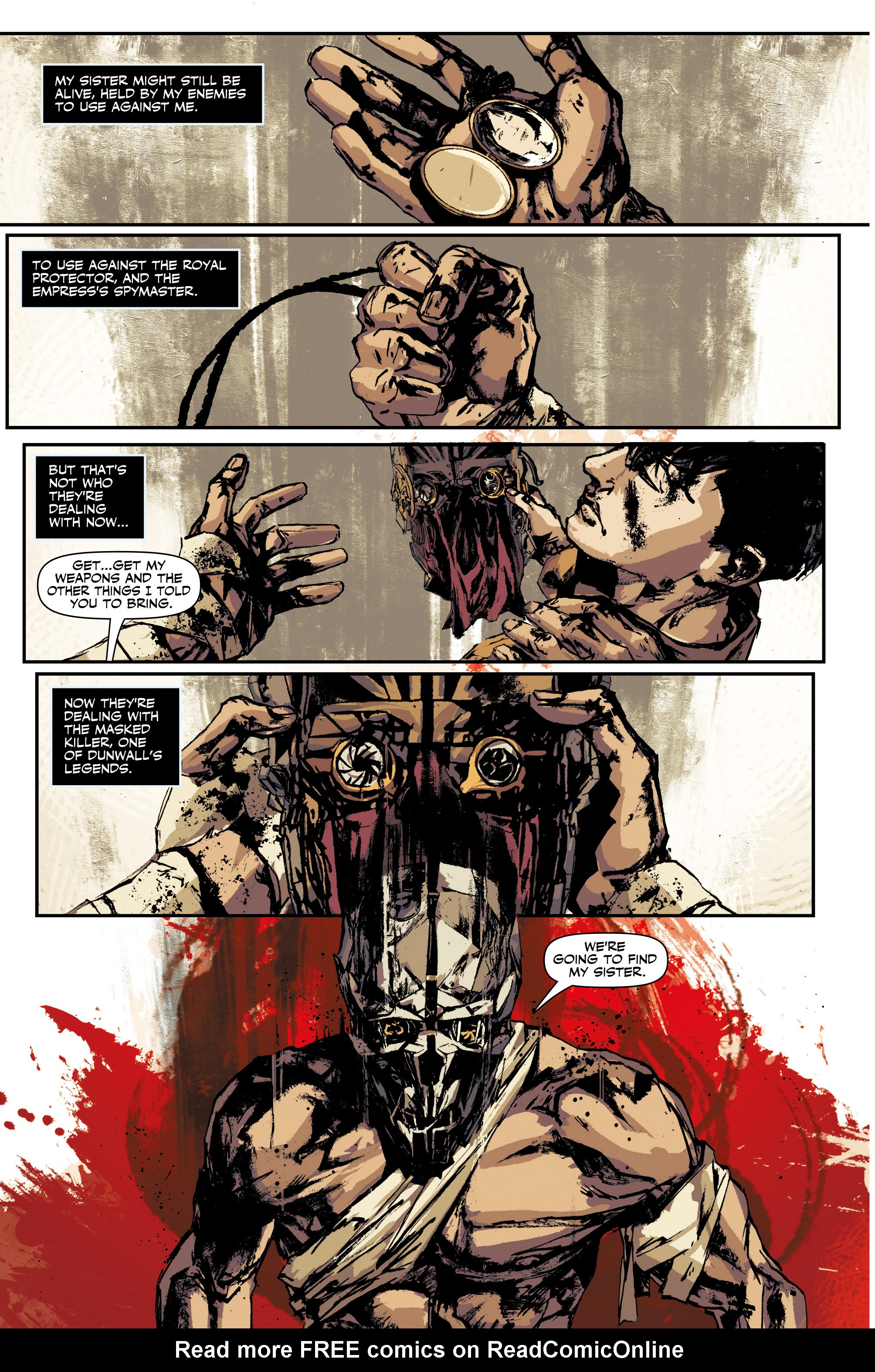 Read online Dishonored comic -  Issue #3 - 17