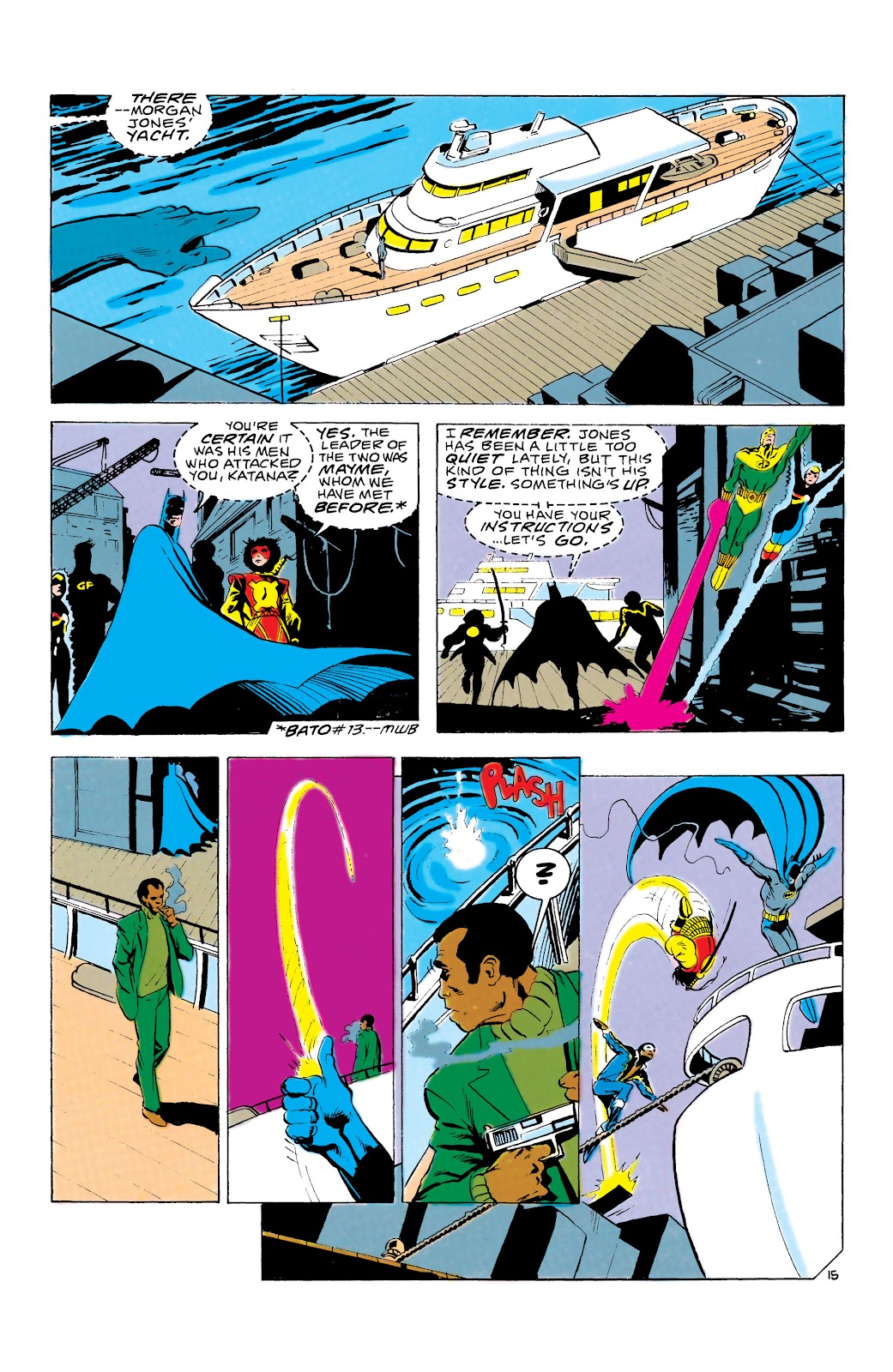 Batman and the Outsiders (1983) issue 28 - Page 15