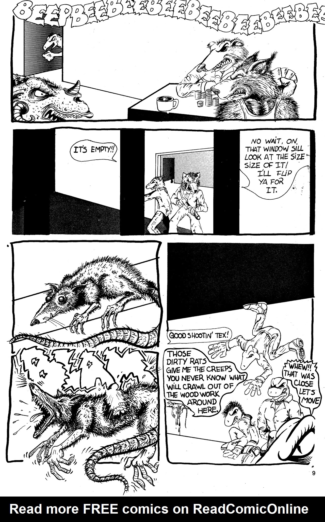 Read online Cold-Blooded Chameleon Commandos comic -  Issue #3 - 11