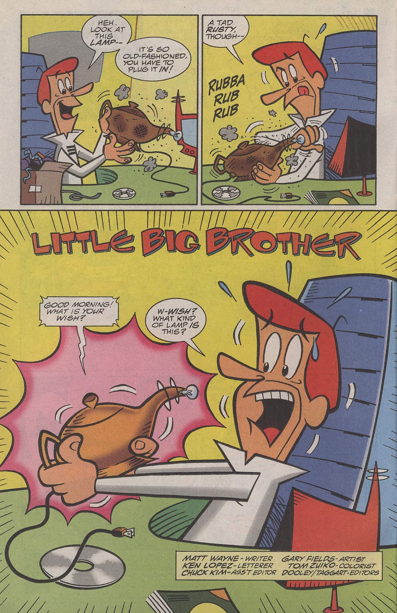 Read online The Flintstones and the Jetsons comic -  Issue #14 - 4