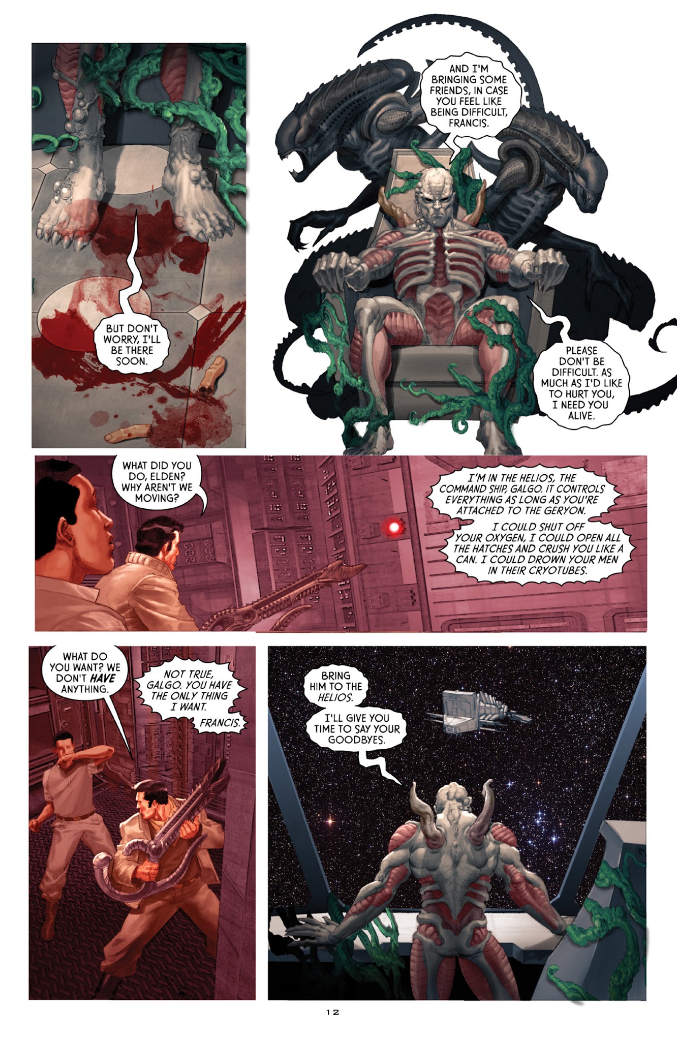 Read online Alien vs. Predator: Fire and Stone comic -  Issue # _TPB - 14