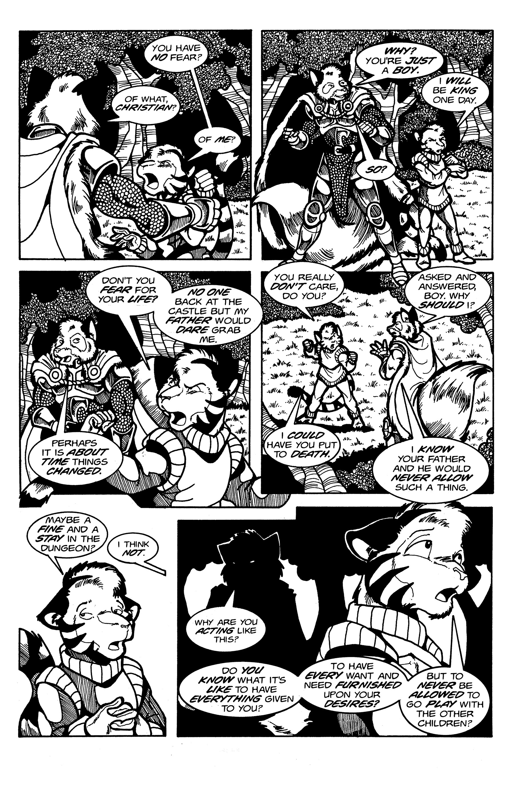 Read online Tall Tails: Thieves' Quest comic -  Issue #4 - 9