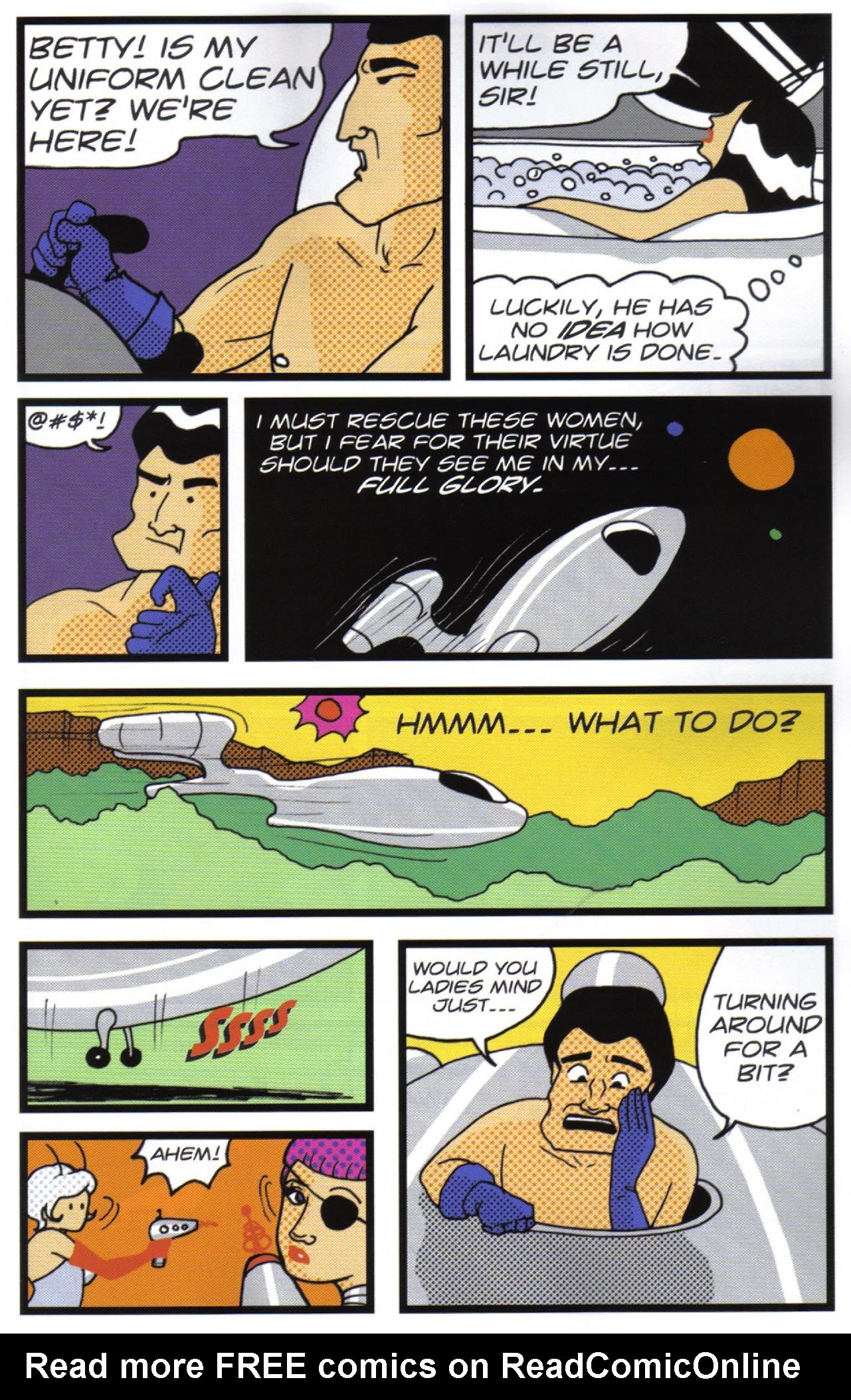 Read online I Was Kidnapped By Lesbian Pirates From Outer Space comic -  Issue #3 - 15