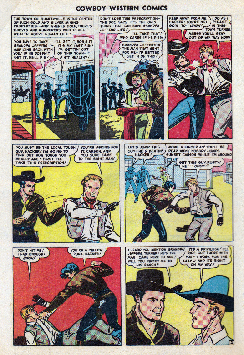 Read online Cowboy Western Comics (1948) comic -  Issue #28 - 4