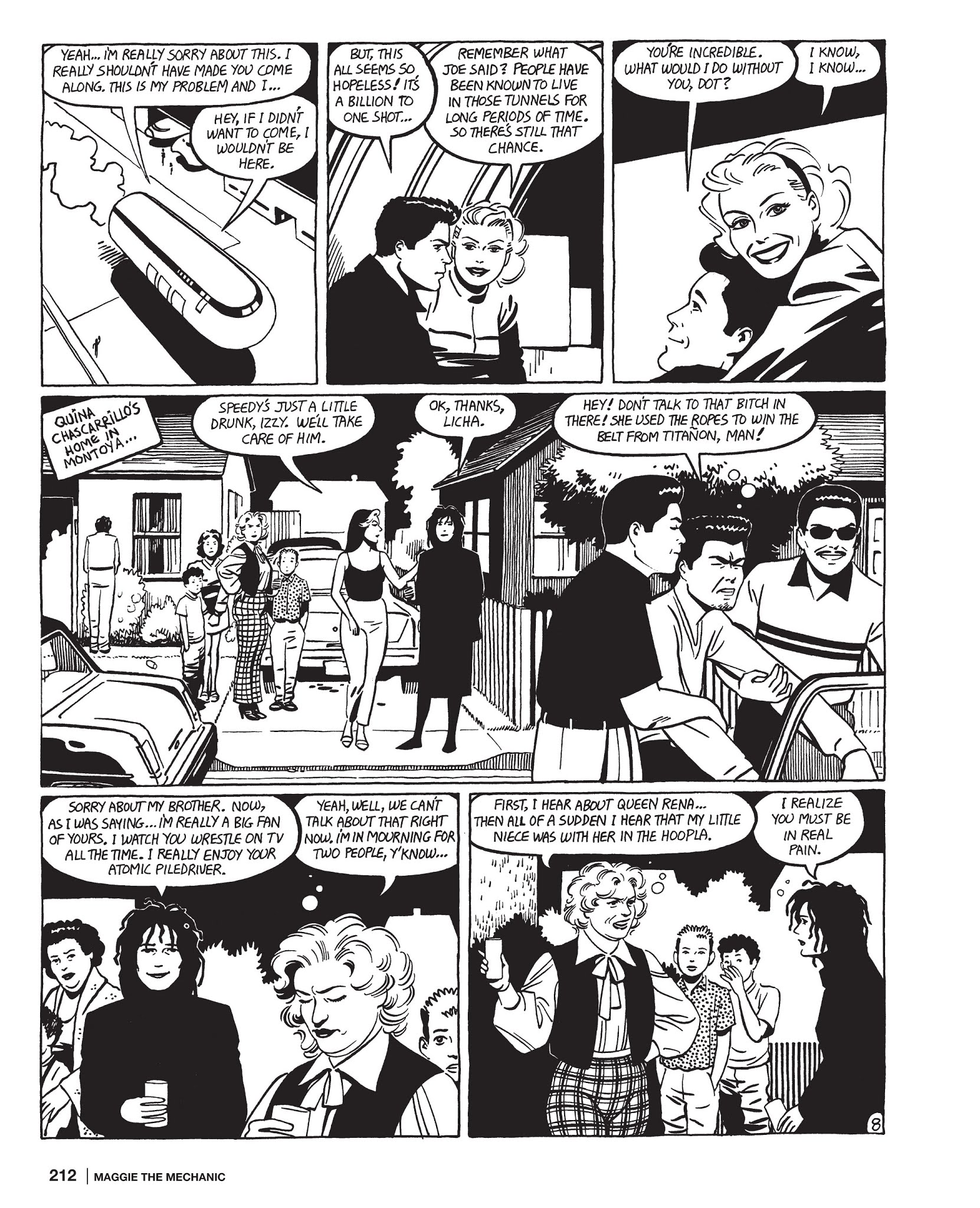 Read online Maggie the Mechanic: The Love & Rockets Library - Locas comic -  Issue # TPB (Part 3) - 23
