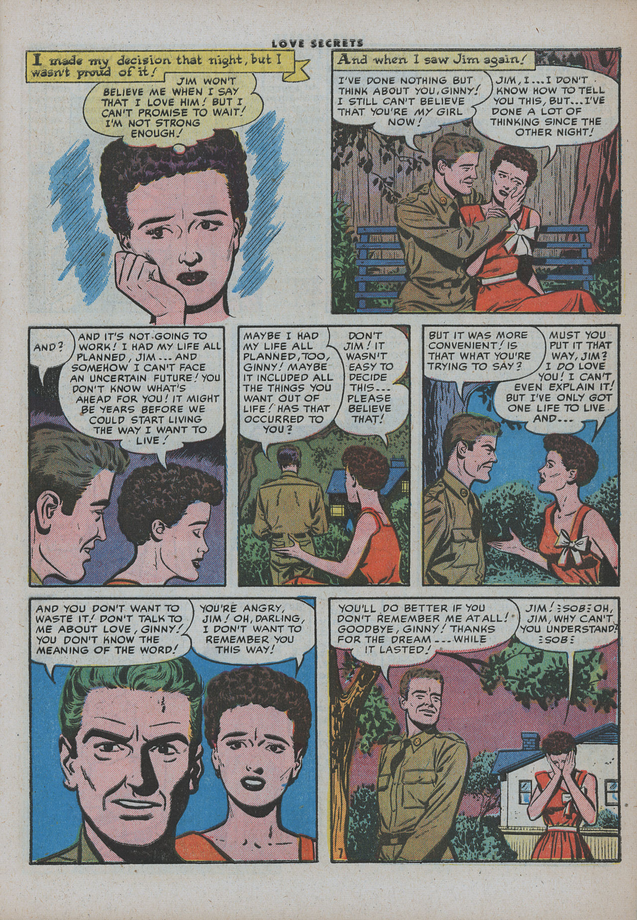Read online Love Secrets (1953) comic -  Issue #50 - 9