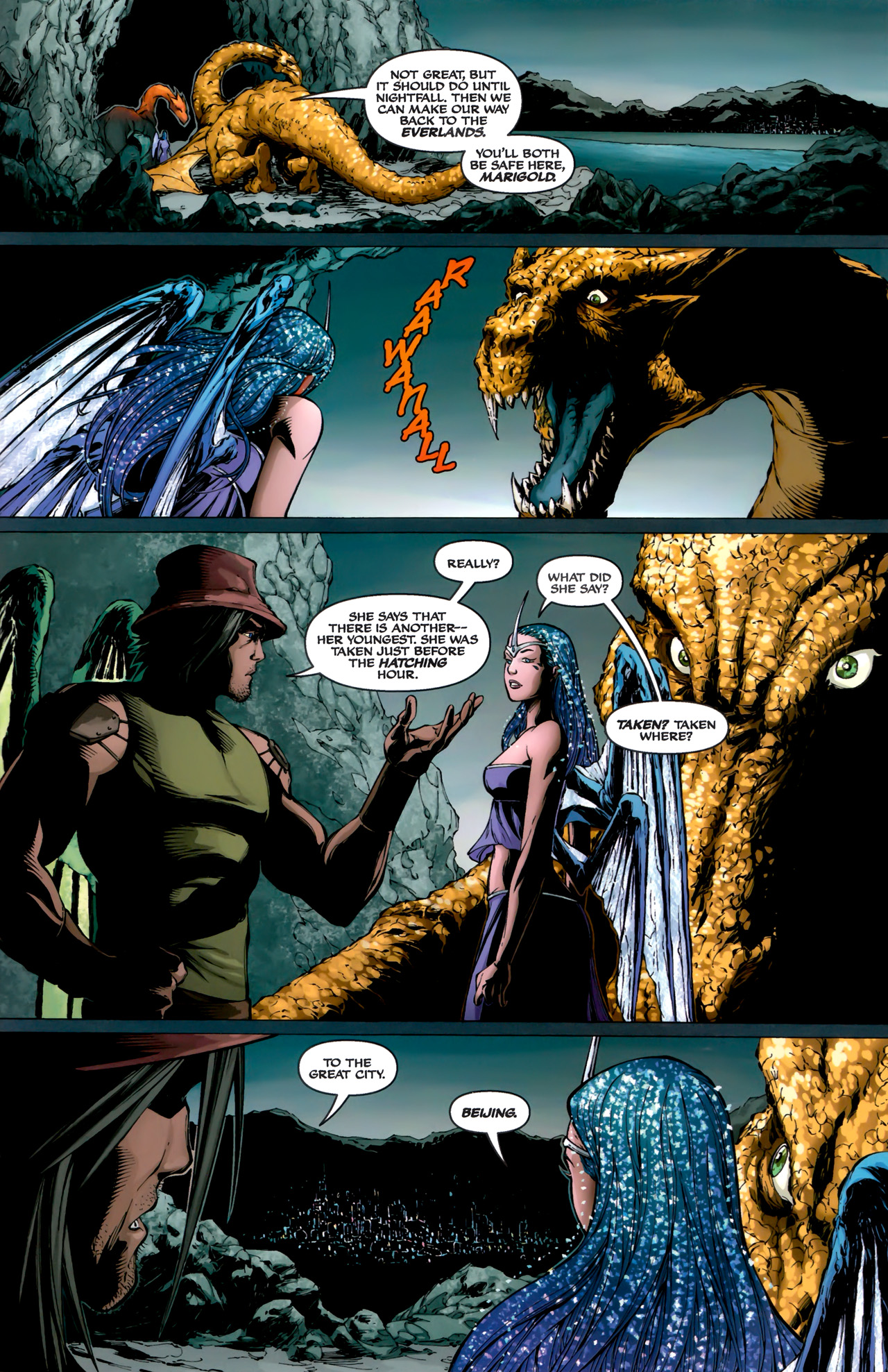 Read online Michael Turner's Soulfire (2009) comic -  Issue #2 - 23