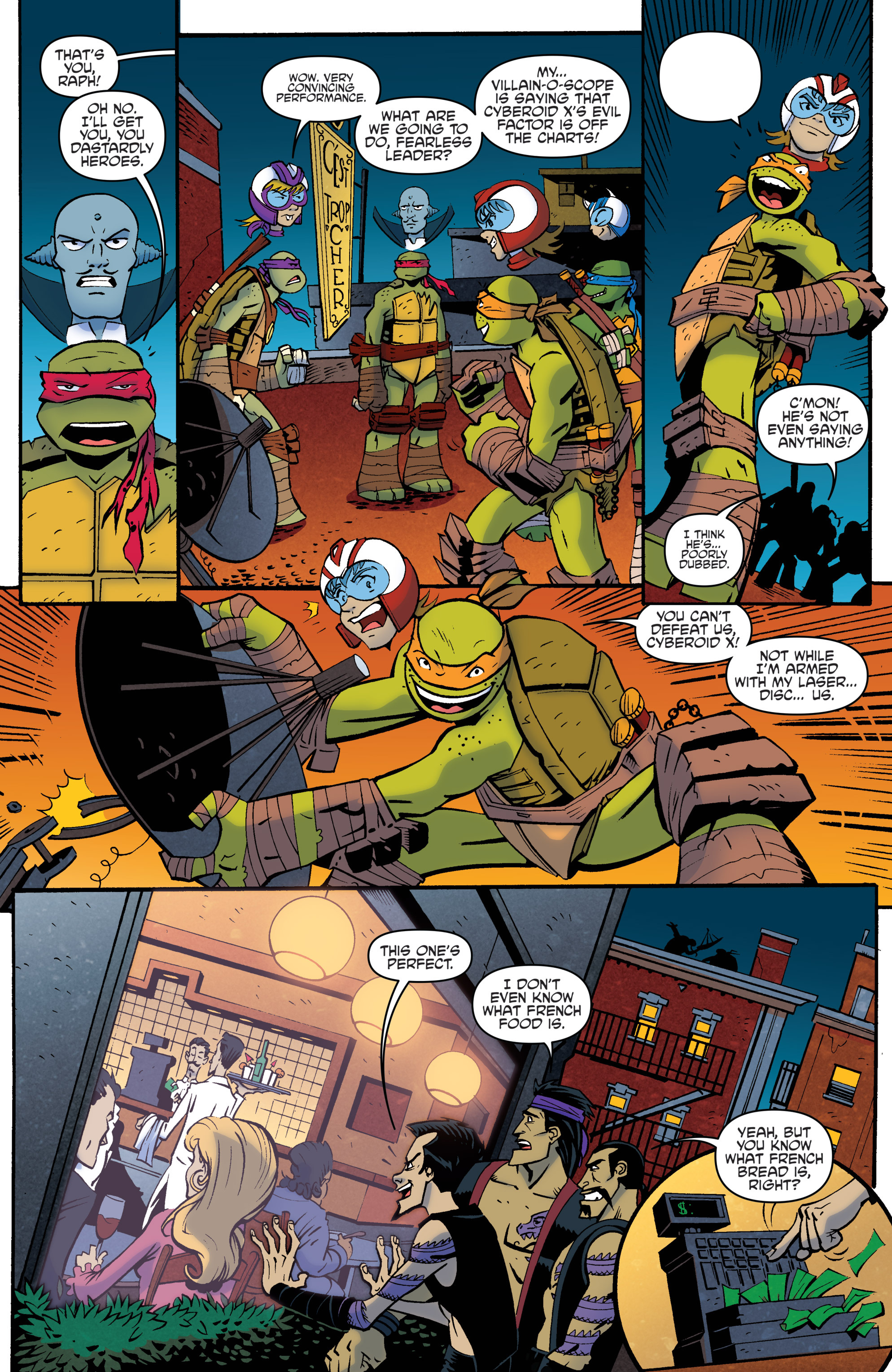 Read online Teenage Mutant Ninja Turtles New Animated Adventures comic -  Issue #24 - 18